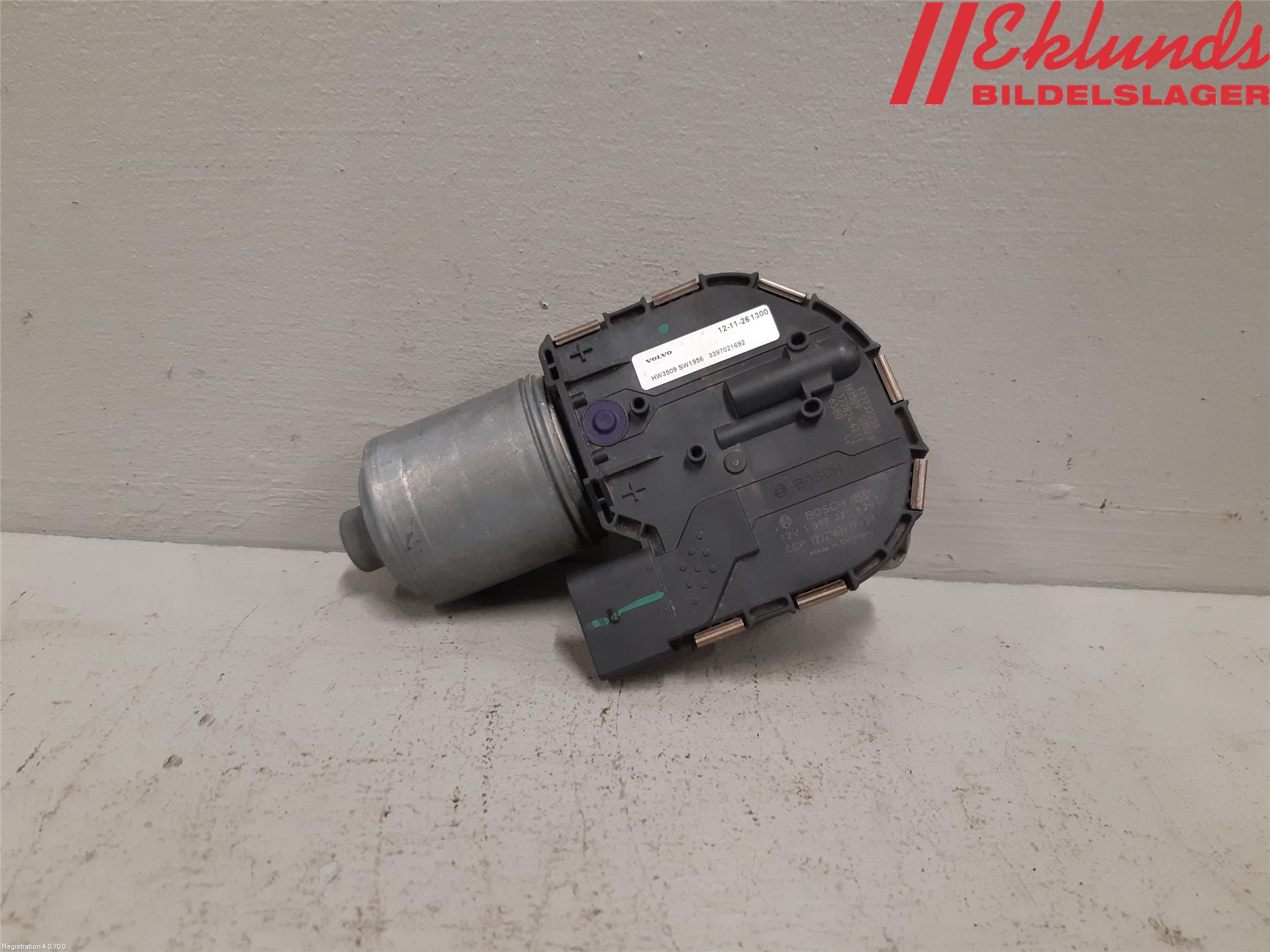 Volvo V40 12-19 Torkarmotor Vindruta