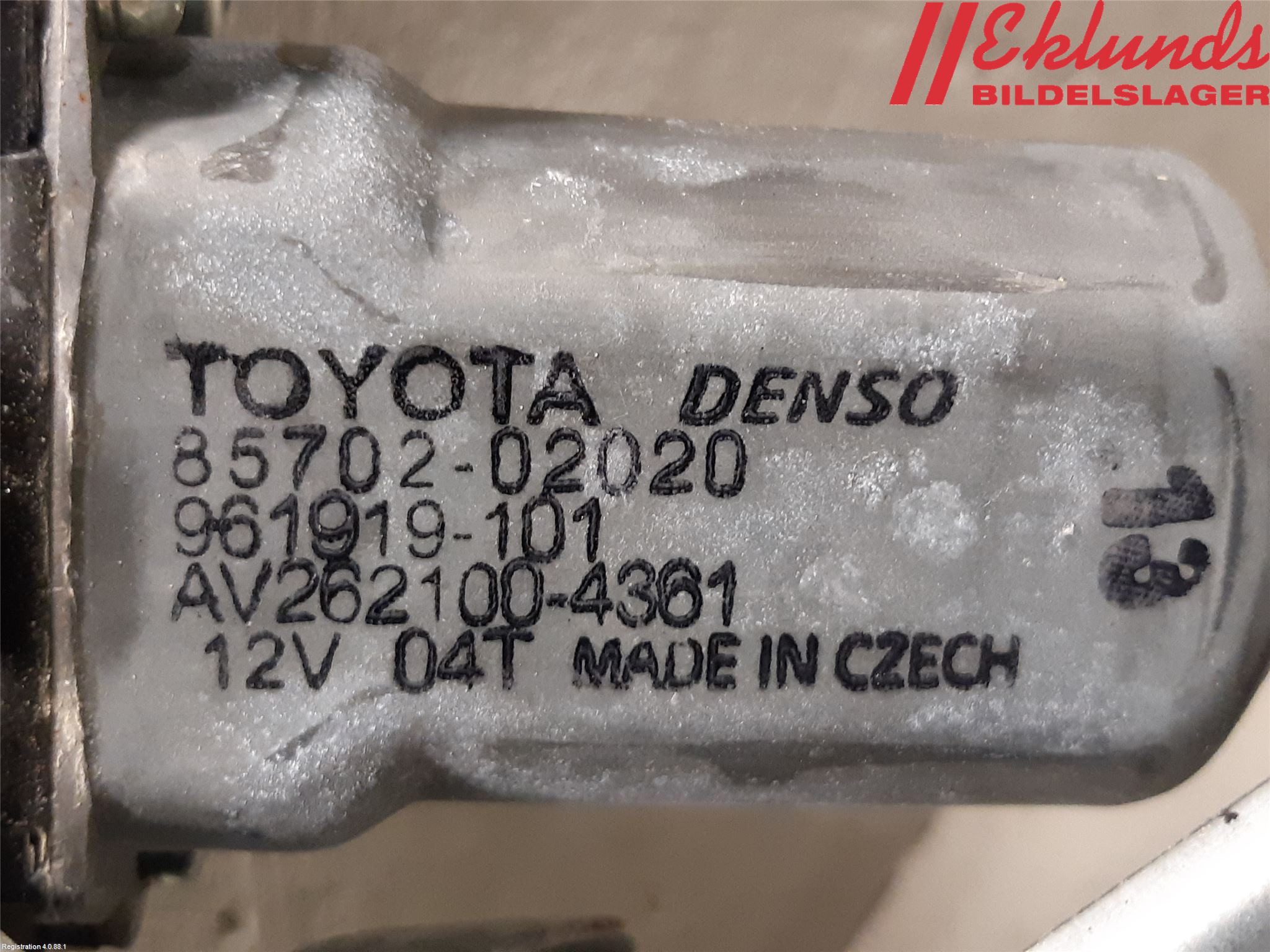 Toyota AURIS 13-19 Fönsterhiss El Kompl