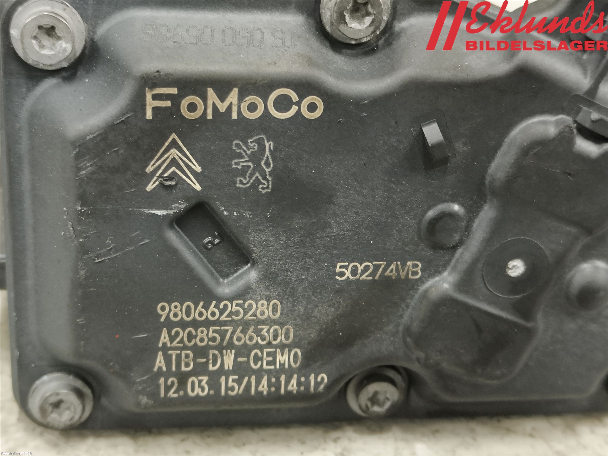 Ford MONDEO 15-22 Injspjällhus