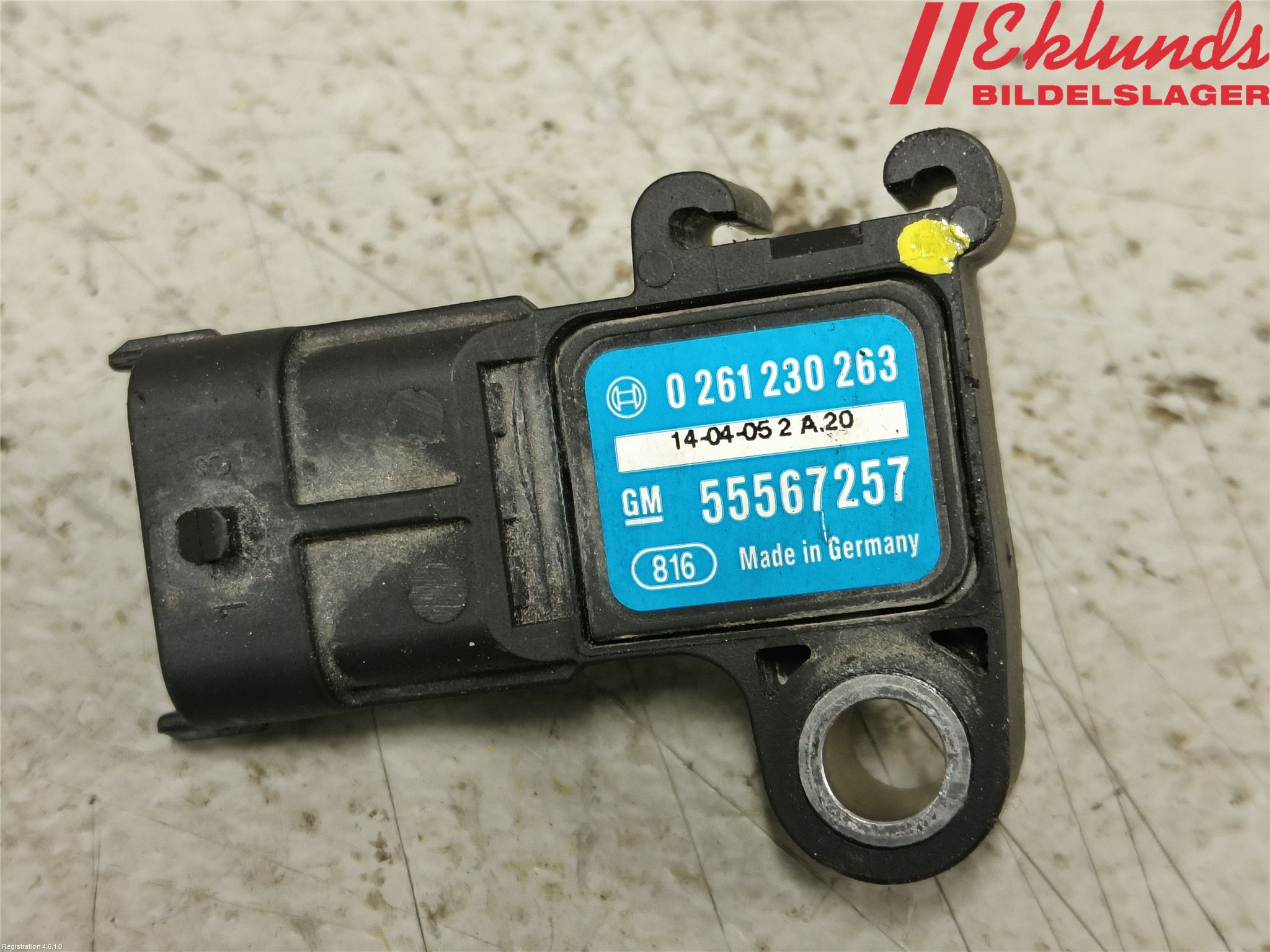 Opel MOKKA 13-20 Givare Laddluftstryck