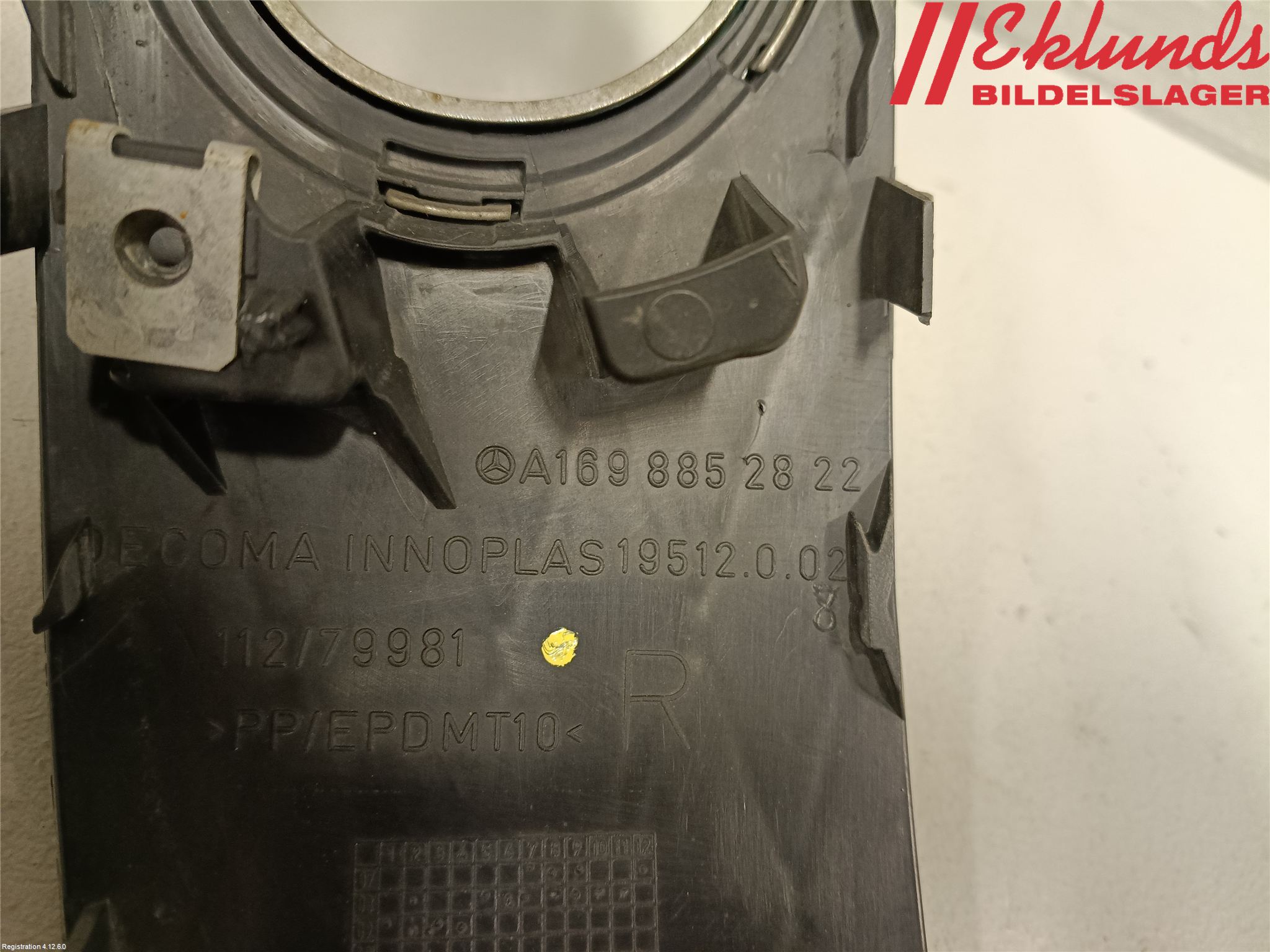 Mercedes-Benz MB B-KLASS (W245) 05-12 Dimljussarg Fram