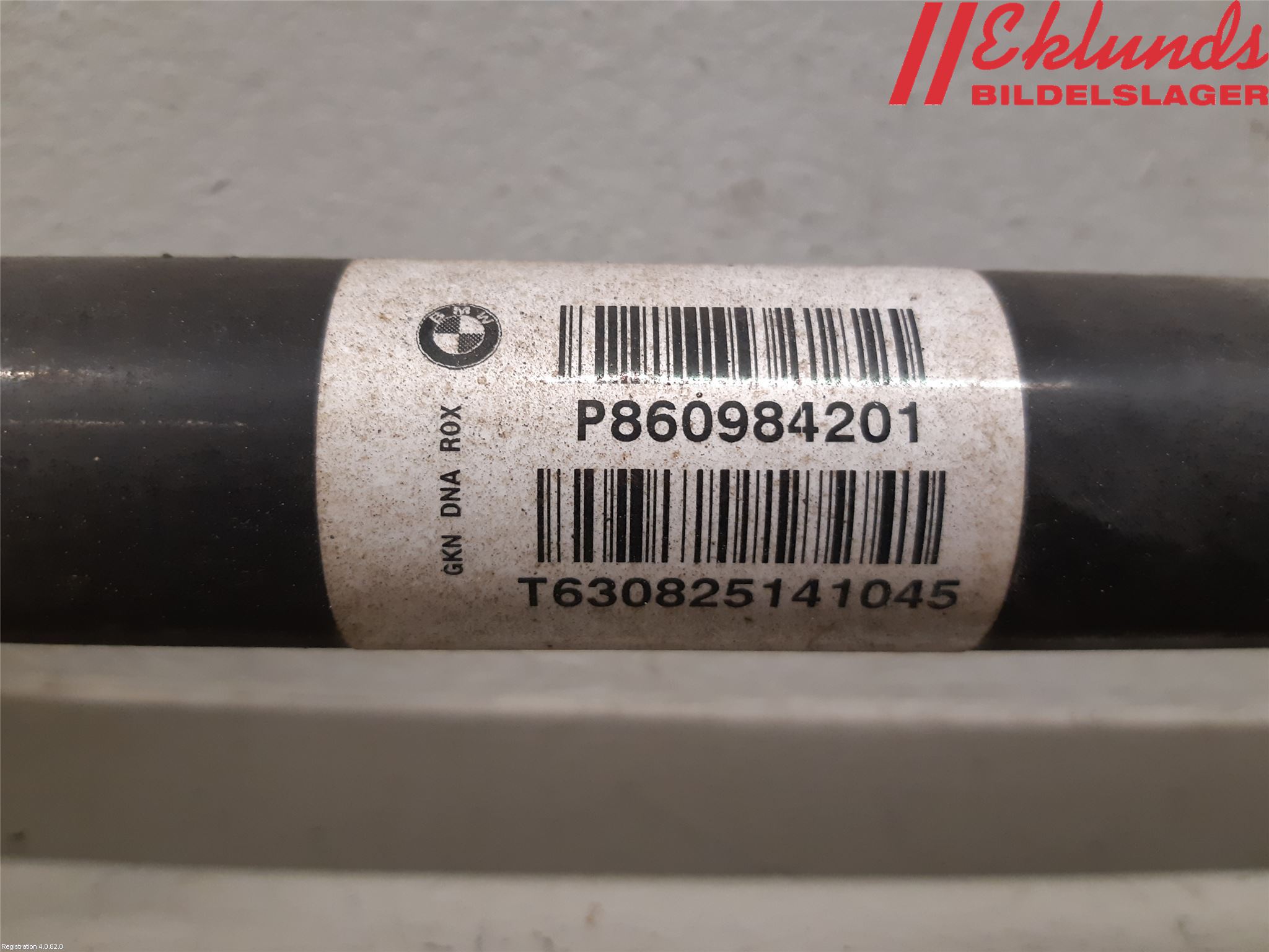 BMW X6 F16 14-19 Drivaxel Bak Vänster