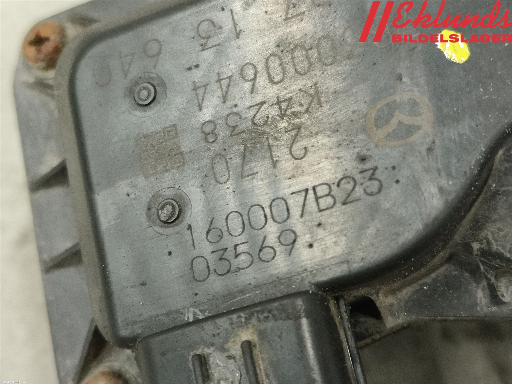 Mazda CX-3 Injspjällhus