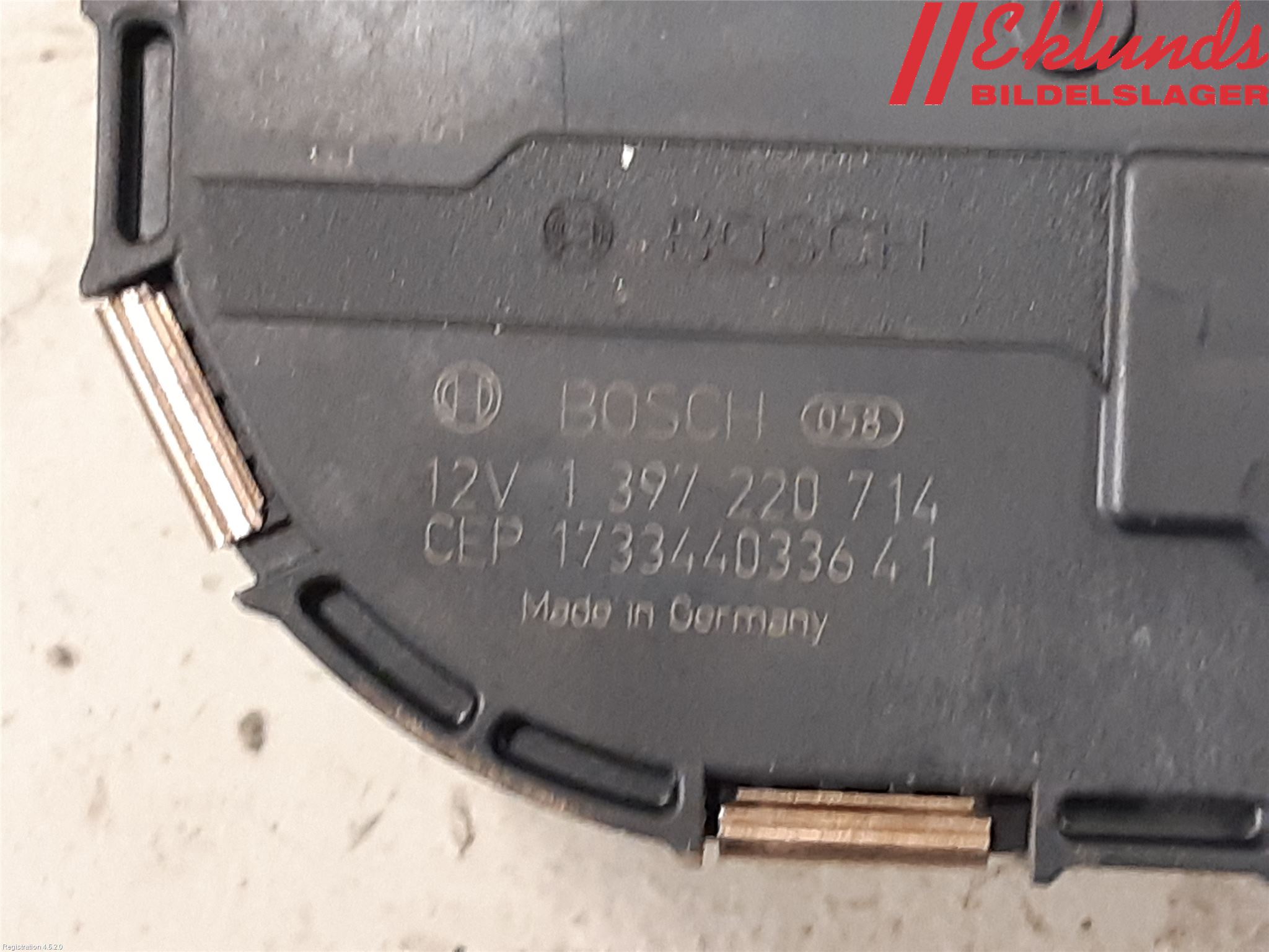 Volvo XC90/RECHARGE 16- Torkarmotor Vindruta