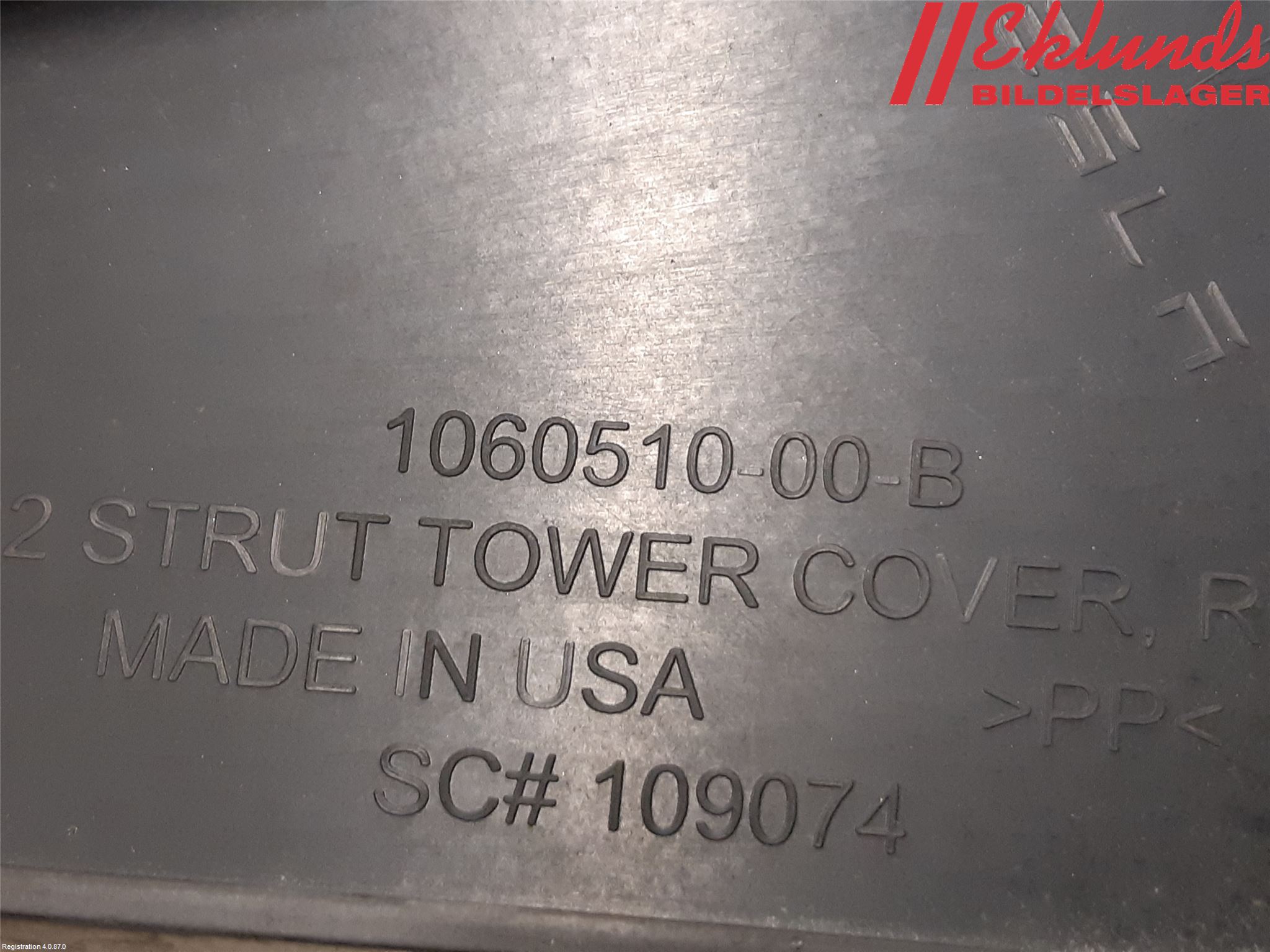 Tesla MODEL S 13- Täckplast Front