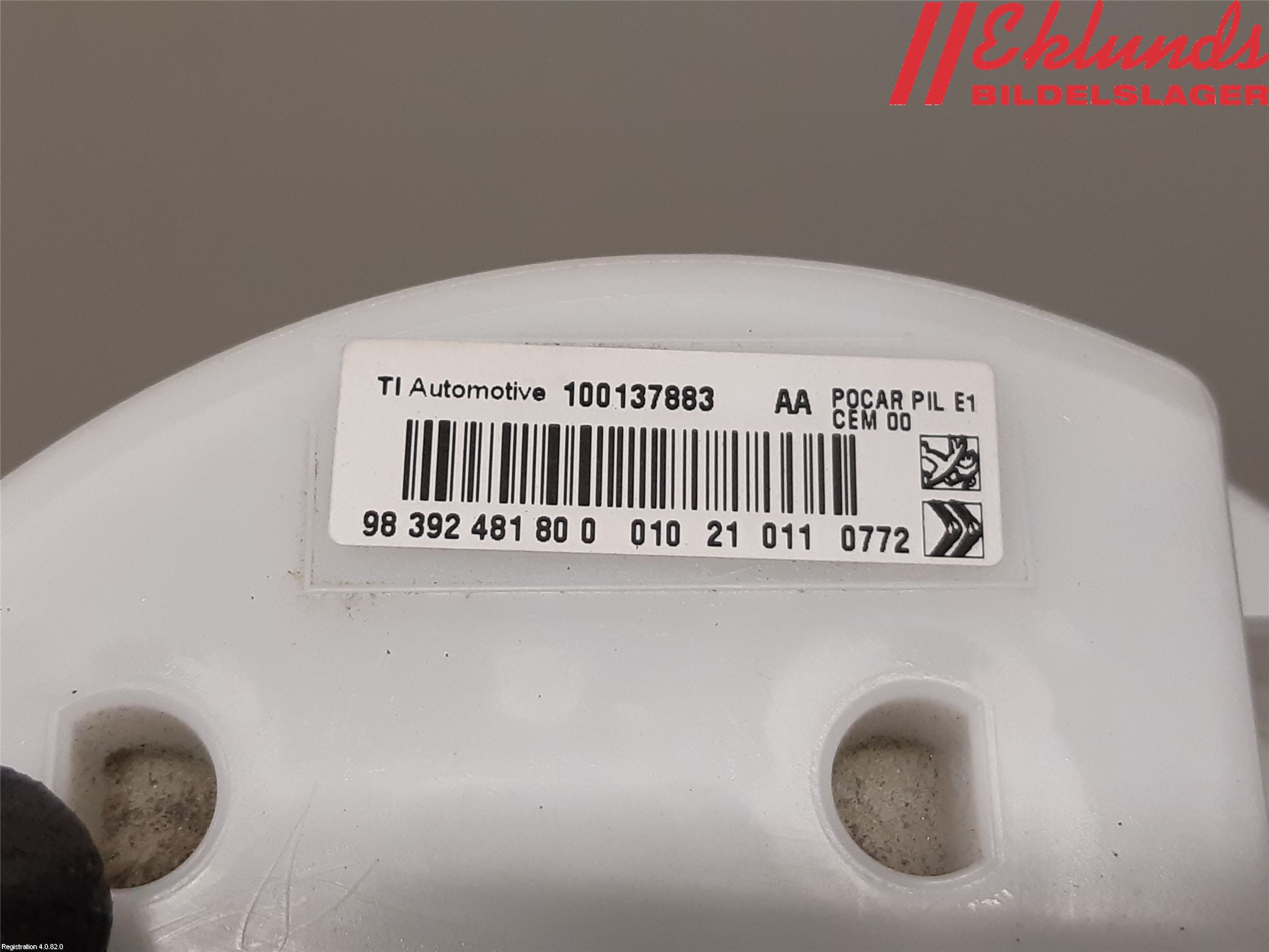 Peugeot 208/E-208 20- Bränslepump El