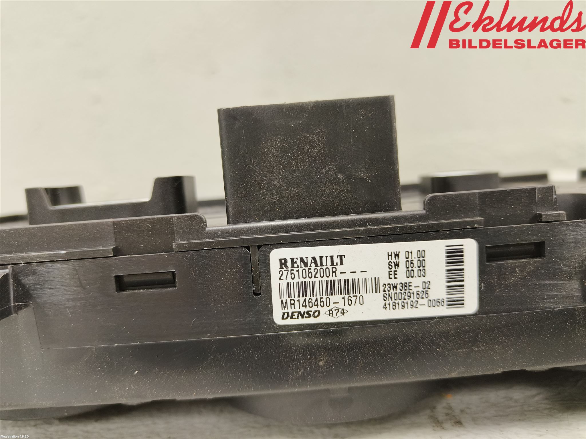 Renault MASTER III 20-24 Ac Styrenhet Ac Manöveren