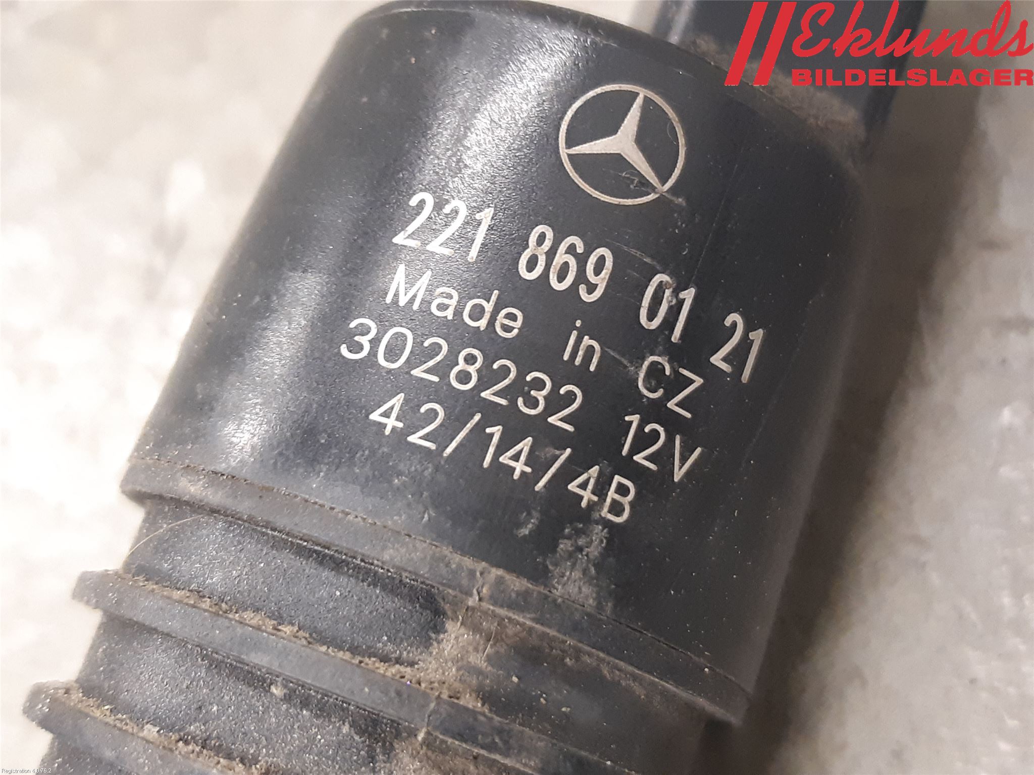 Volkswagen VW CRAFTER 06-16 Spolarpump Vindruta