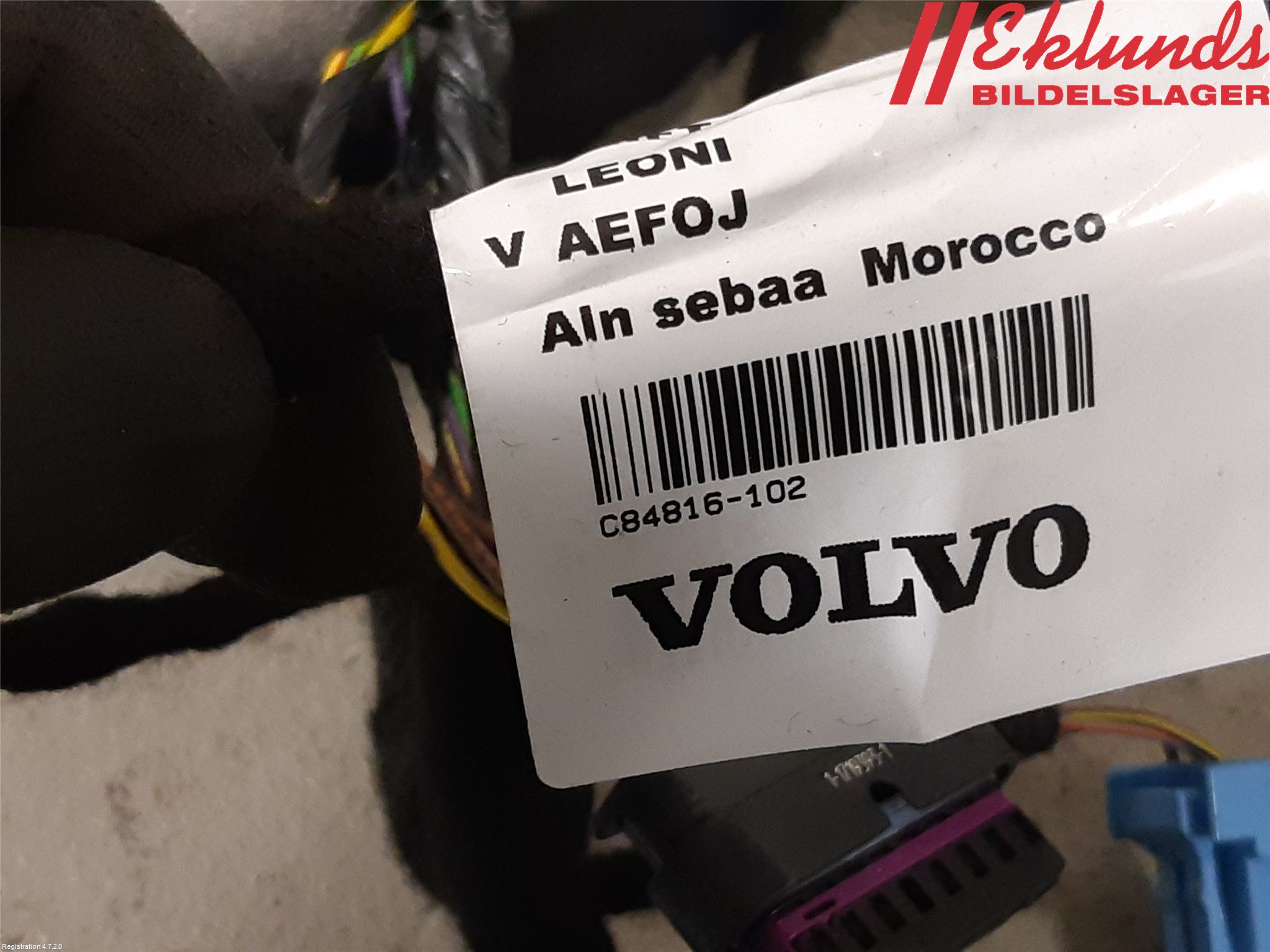 Volvo XC40/RECHARGE 18- Kabelhärva