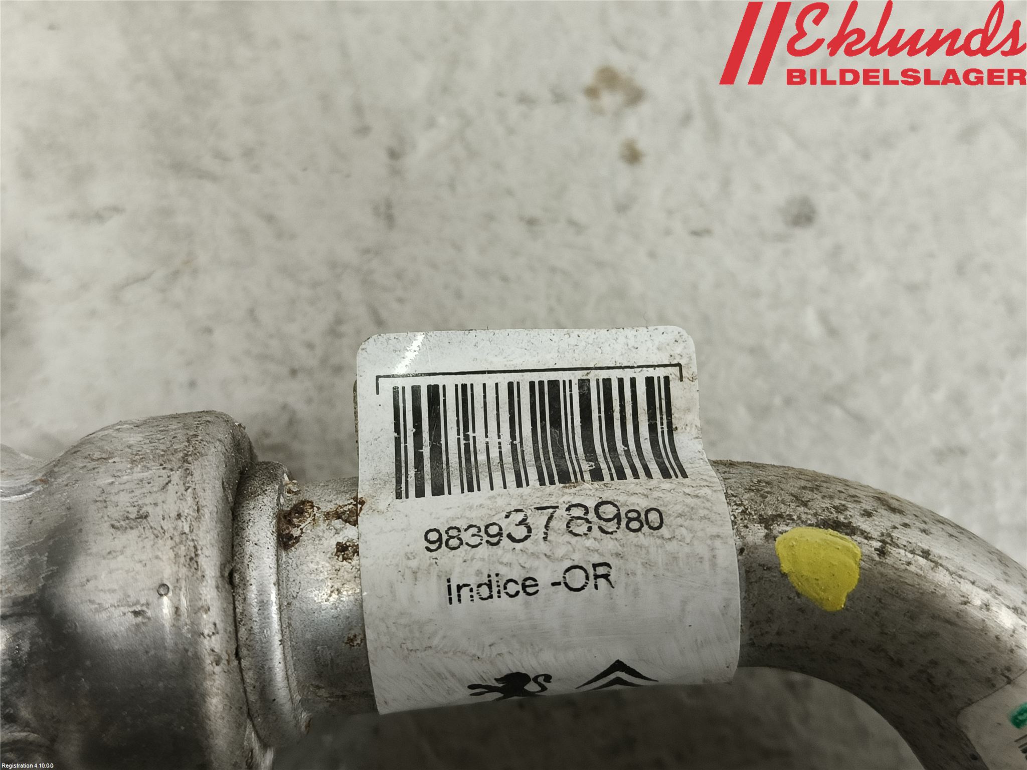 Peugeot 308/E-308 21- Ac Slang-Rör