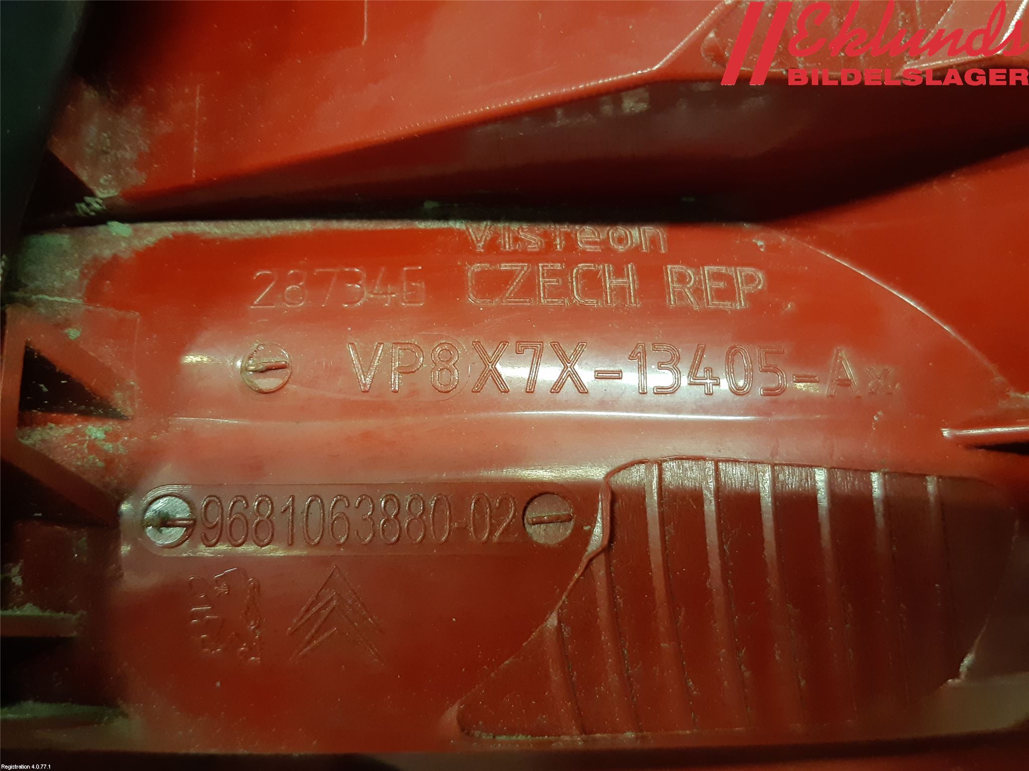 Citroen C5 08-17 Bakljus Vänster