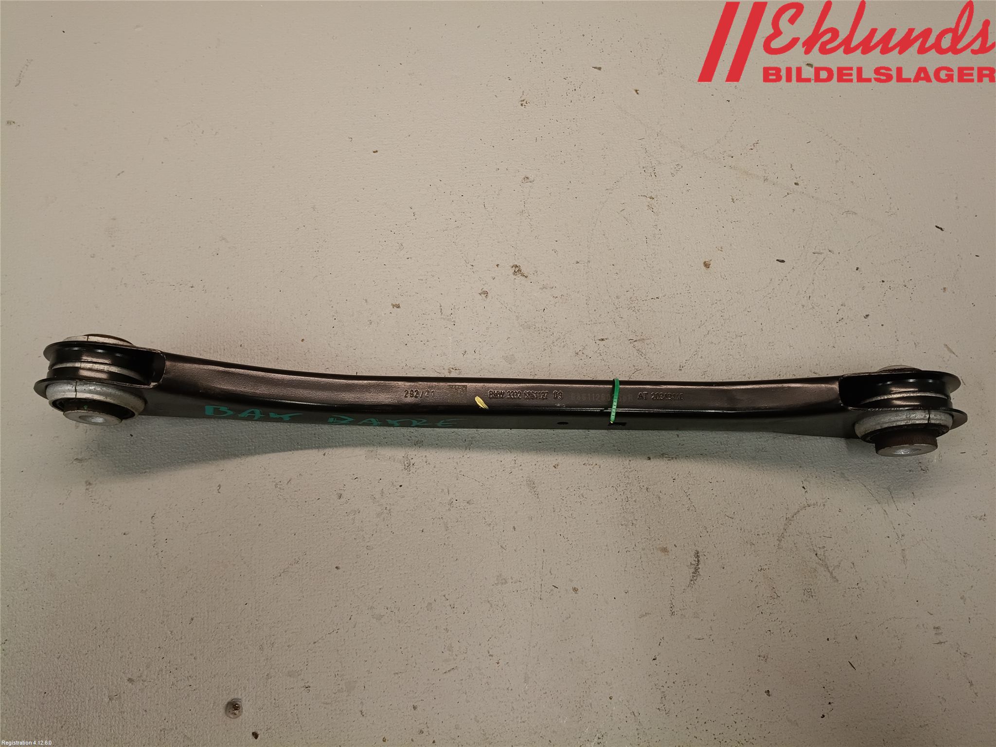 BMW 5 G30/G31/F90 17-23 Bärarm Bak Höger