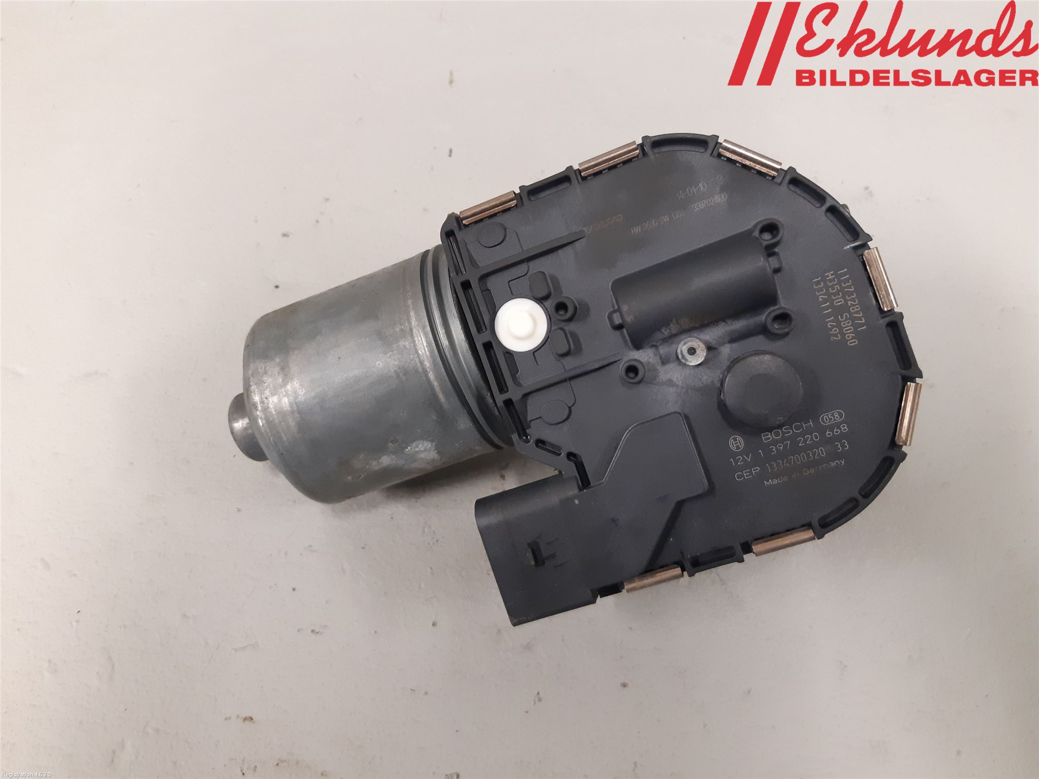 Volvo XC60 14-17 Torkarmotor Vindruta