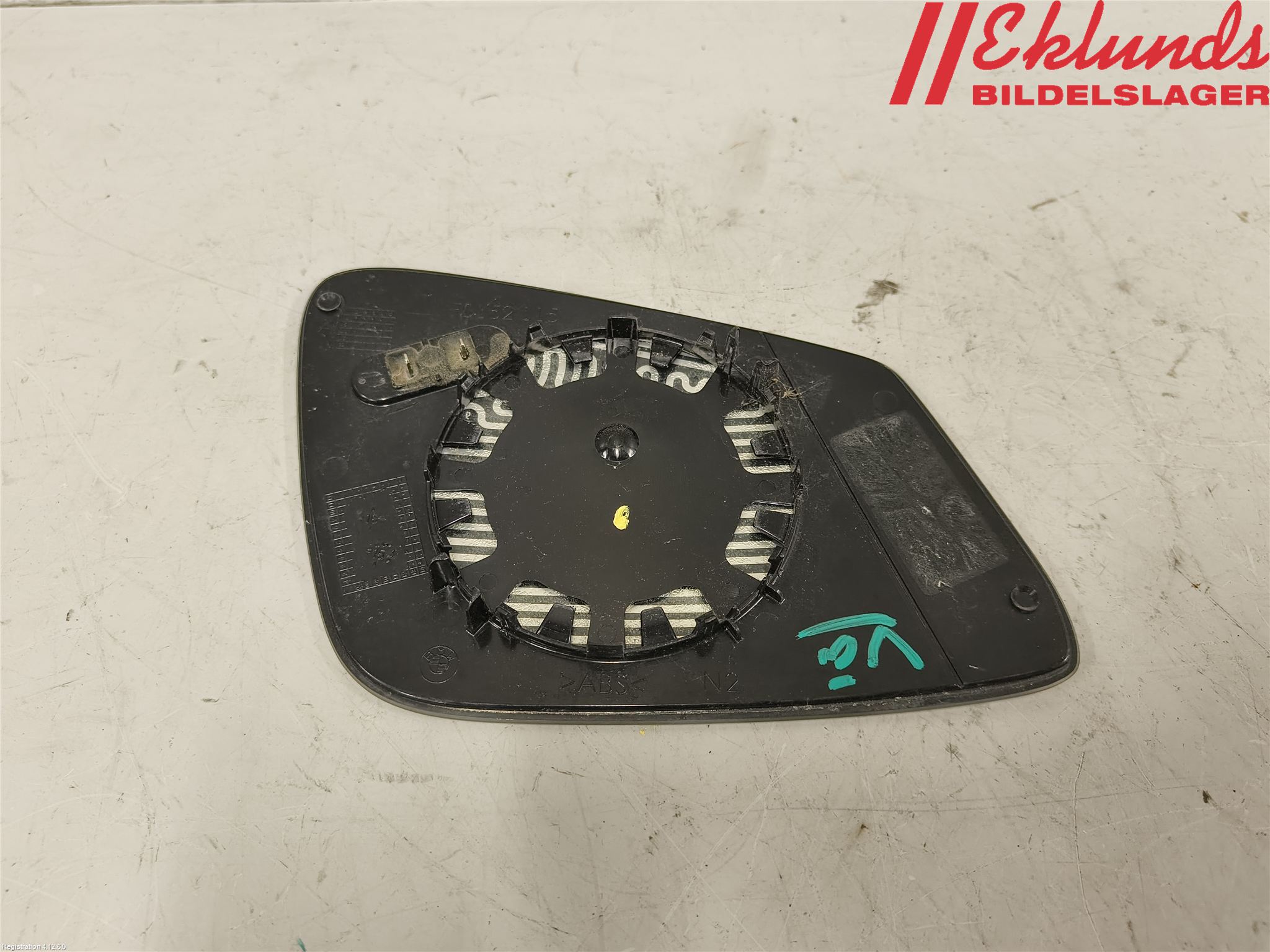 BMW 5 F10/F11/F18 09-17 Spegelglas Vä