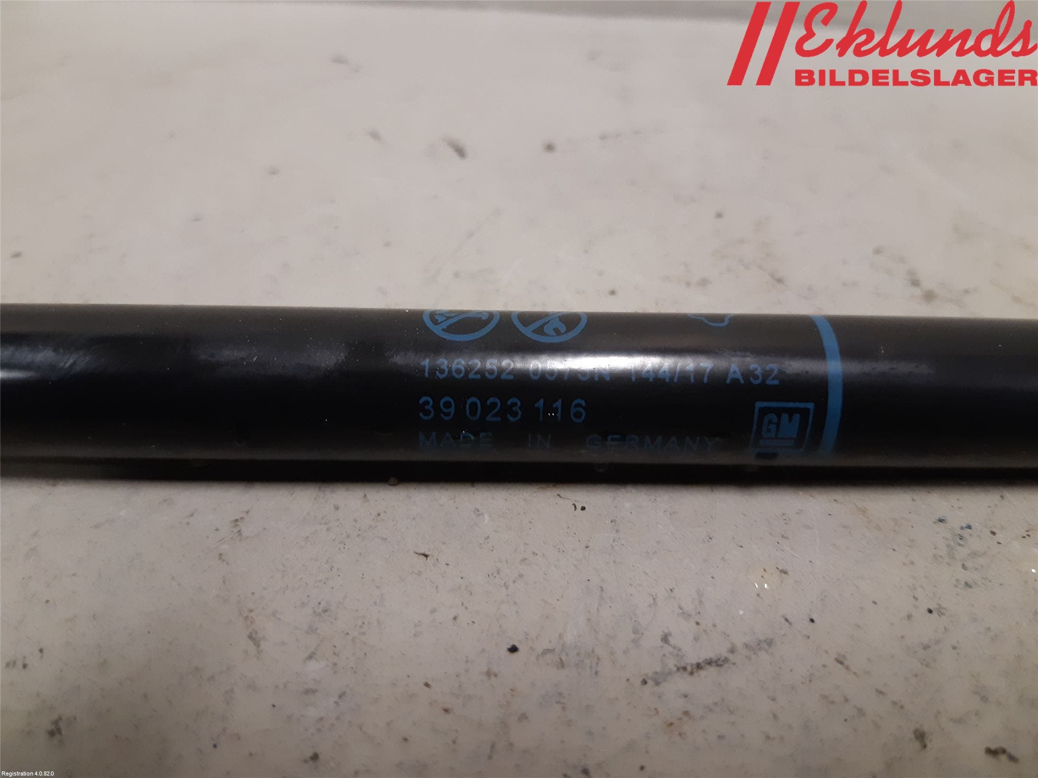 Opel ASTRA K 16-22 Gasfjäder Baklucka