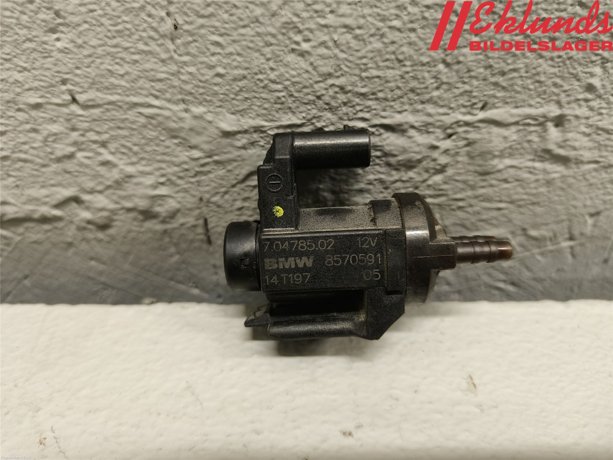 BMW 5 F10/F11/F18 09-17 Vakuumventil