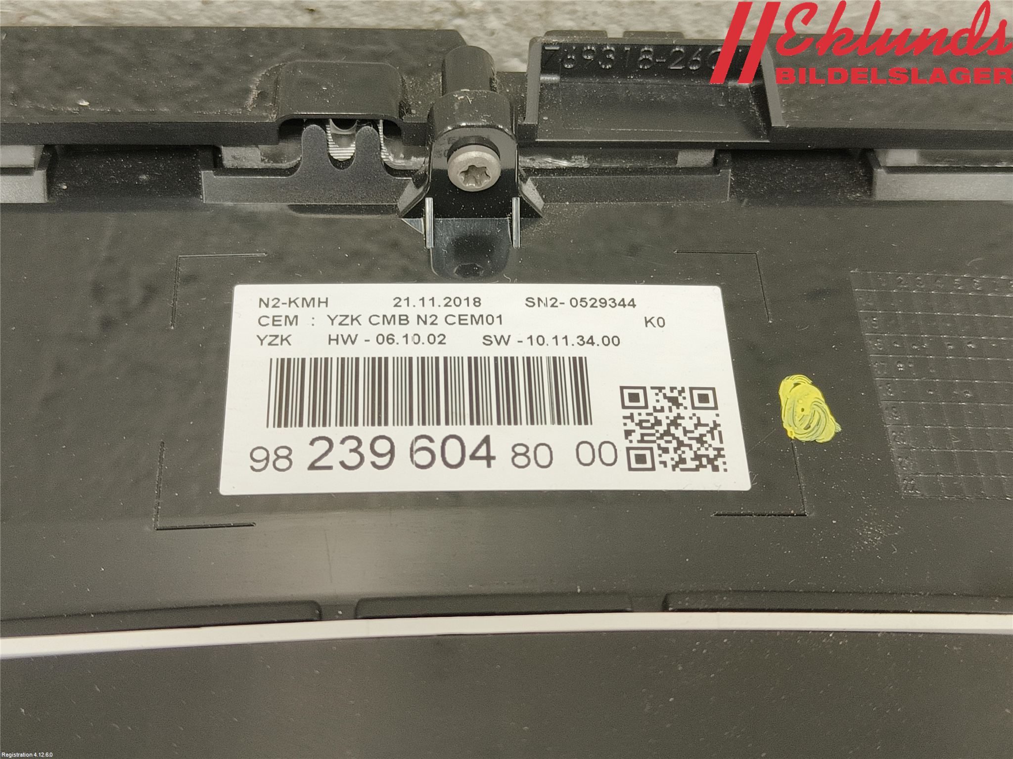 Citroen JUMPY/E-JUMPY 16- Instrument Komb