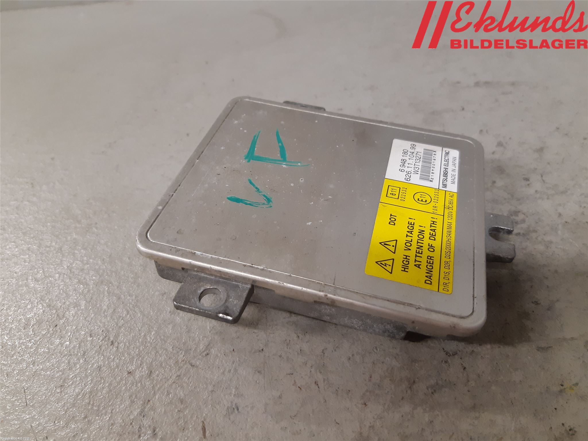 BMW 3 E90/91 SED/TOU 05-12 Styrenhet Strålkastare