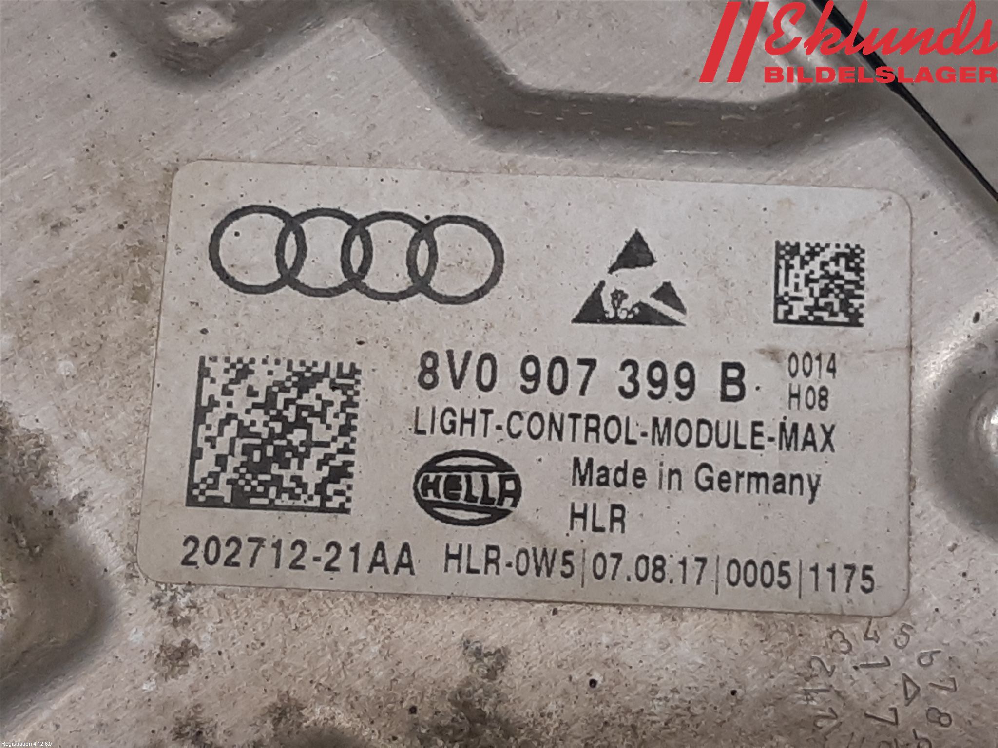 Volkswagen VW TIGUAN 16-24 Styrenhet Strålkastare