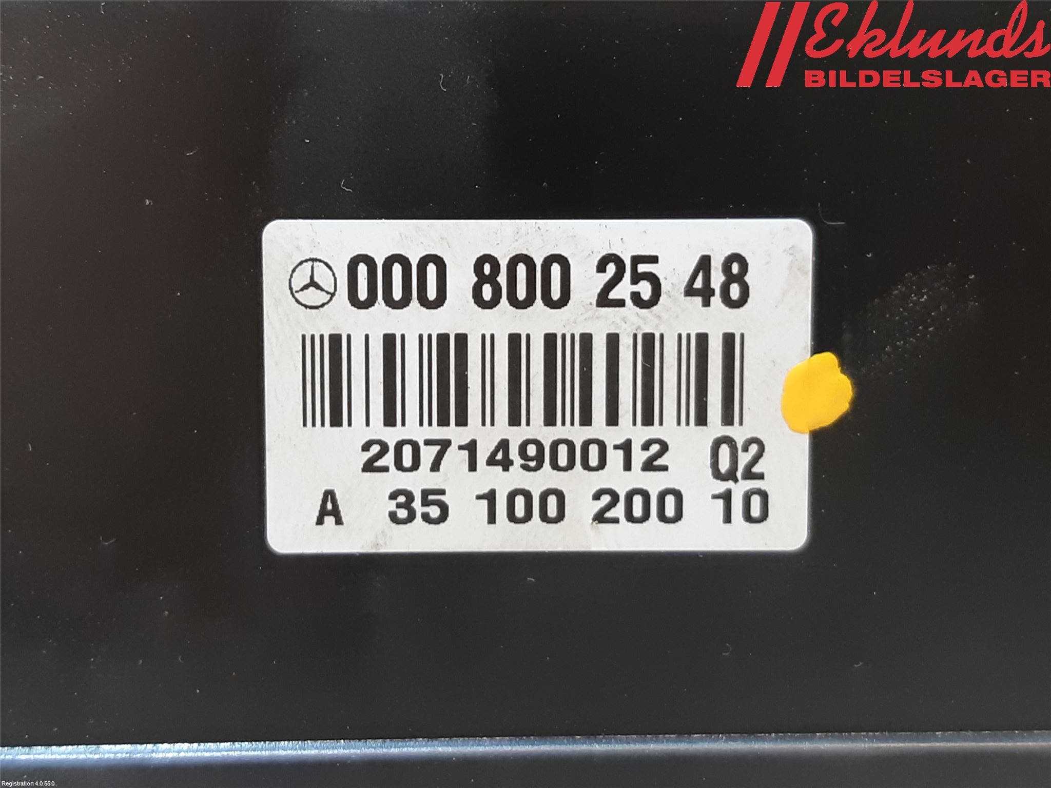 Mercedes-Benz MB E-KLASS (W211) 02-09 Centrallås Vakuumpump