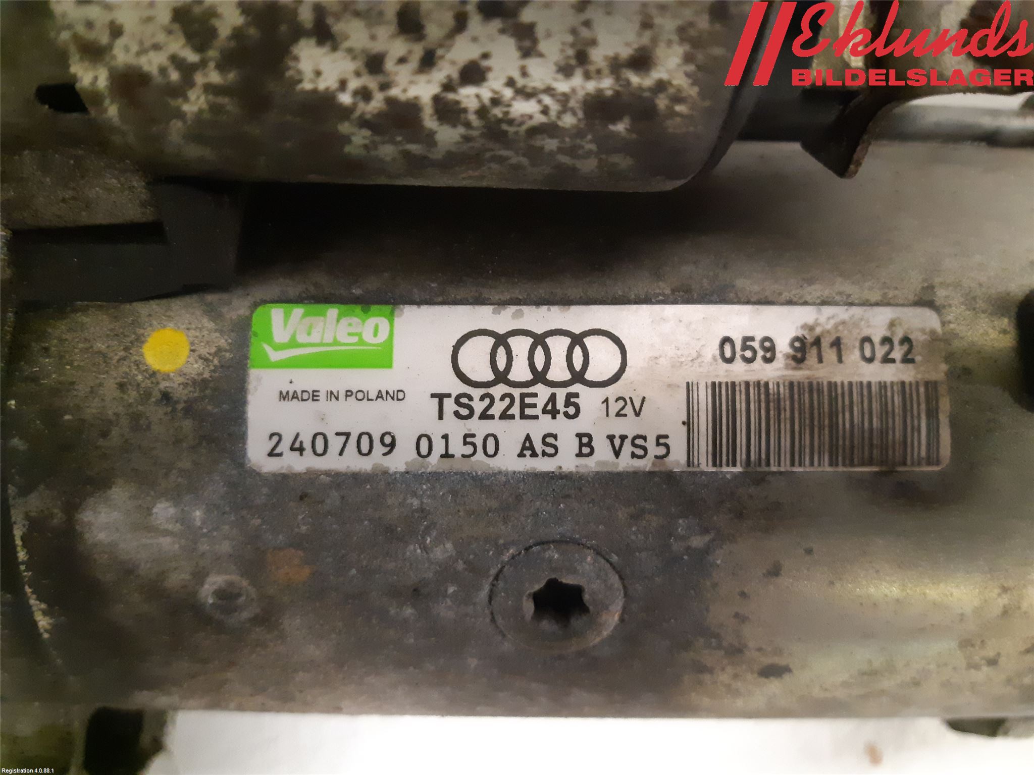 Audi A5 07-16 Startmotor Diesel