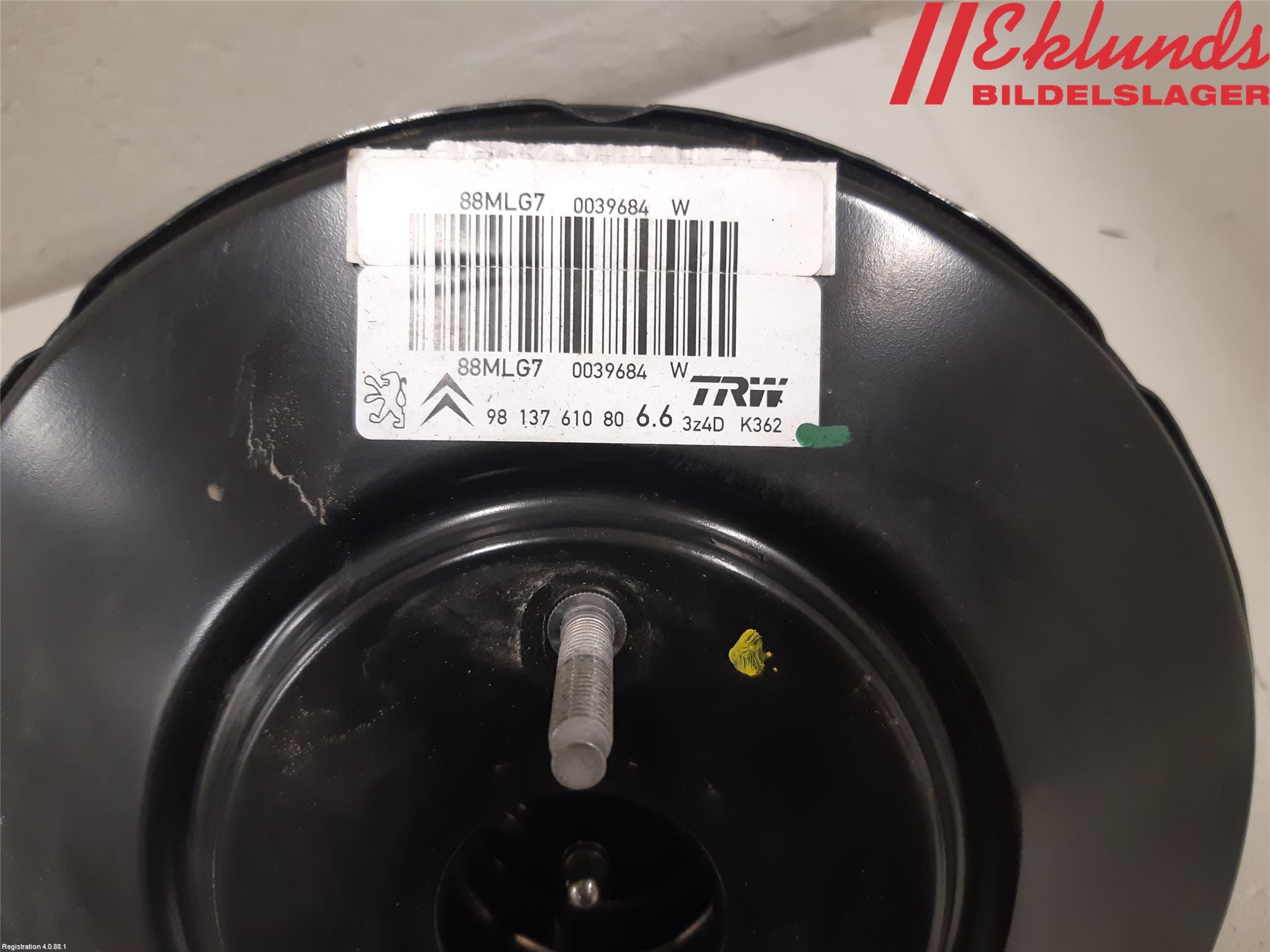 Opel CROSSLAND X 18- Bromsservo