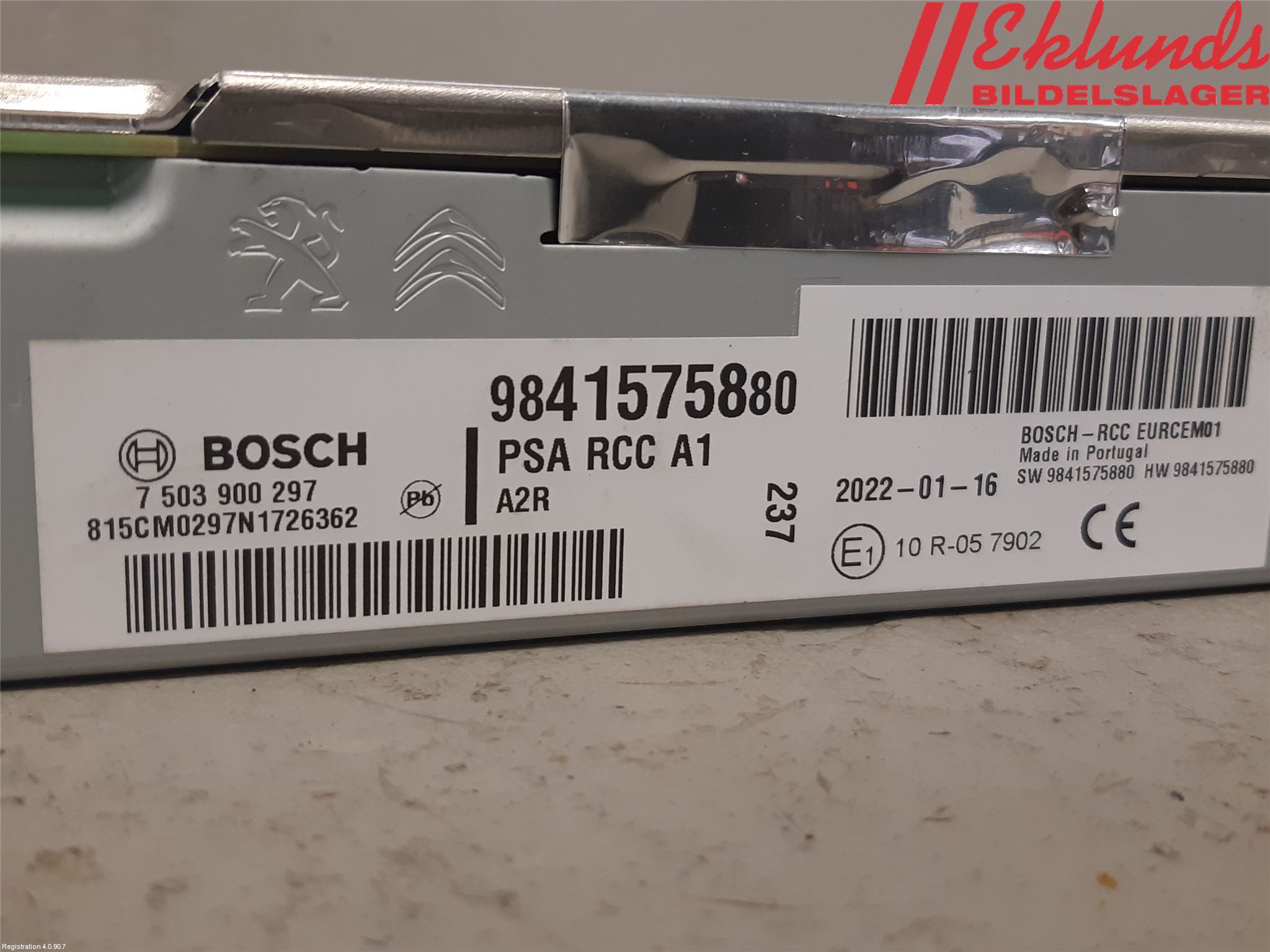 Toyota PROACE II 16- Cd Radio - Multimediapanel