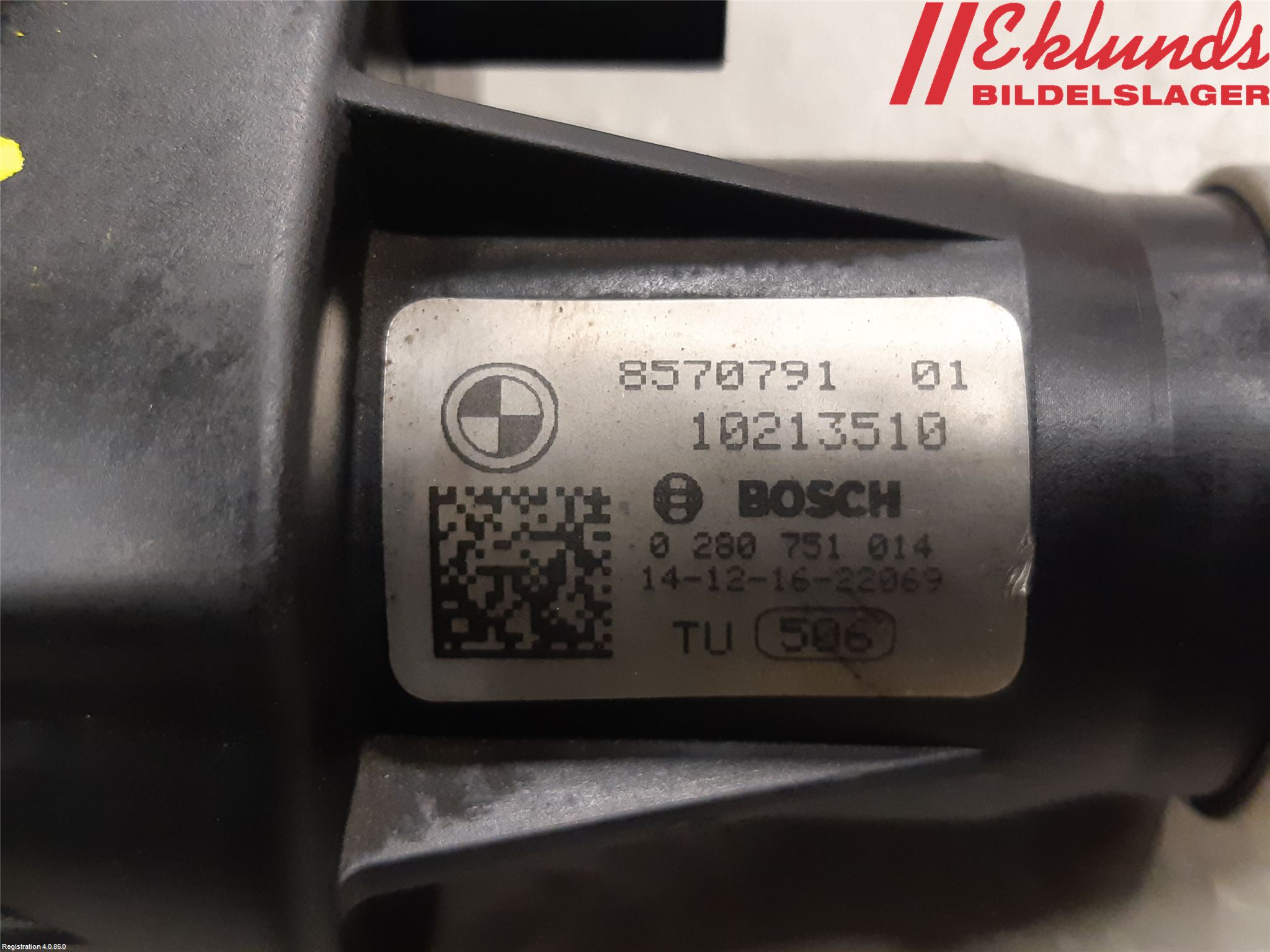 BMW 3 F30/F31/F80 12-19 Inj Virvelspjäll Ställmotor