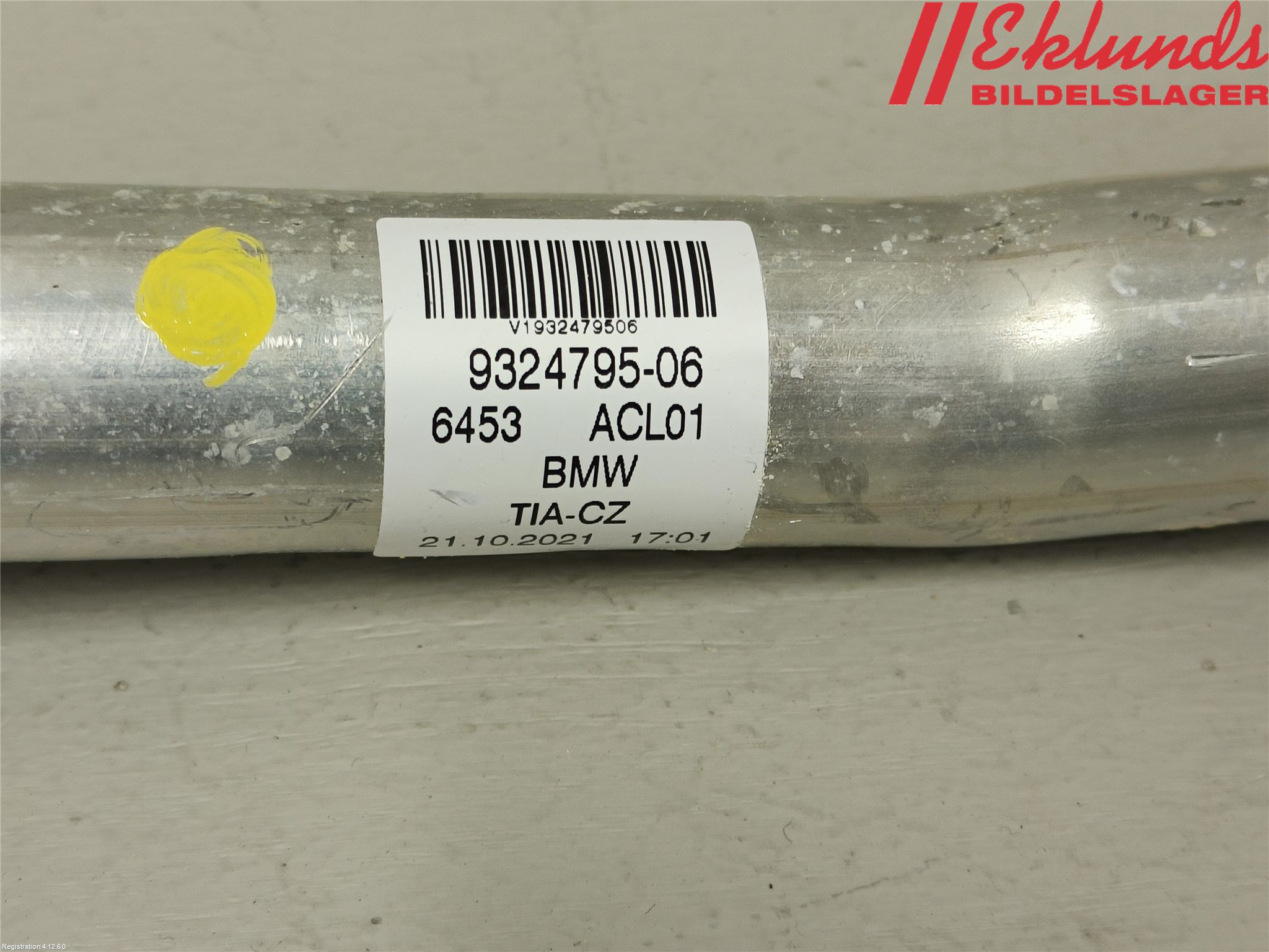 BMW 5 G30/G31/F90 17-23 Ac Slang-Rör