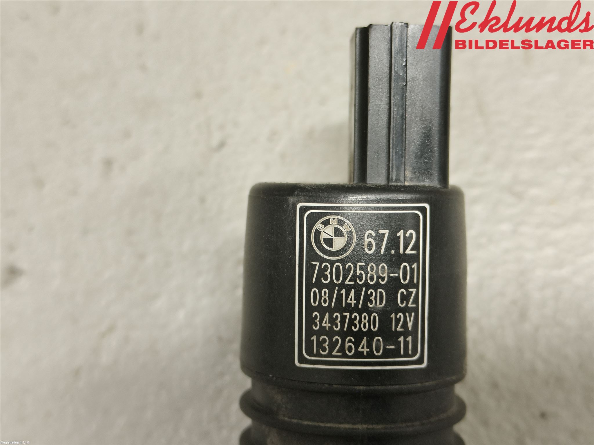 BMW 3 F30/F31/F80 12-19 Spolarpump Baklucka
