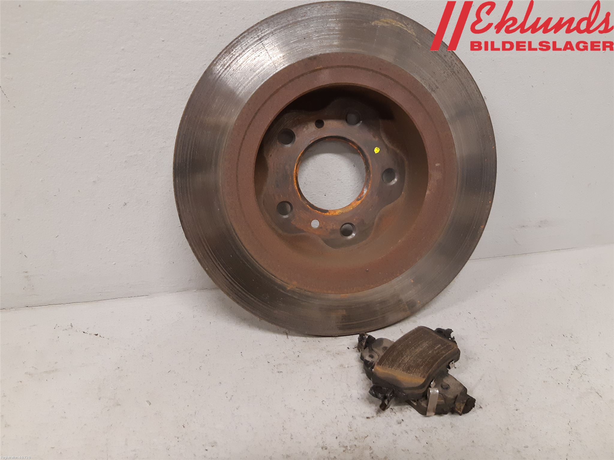 Nissan QASHQAI 14-17 Bromsskiva Bak