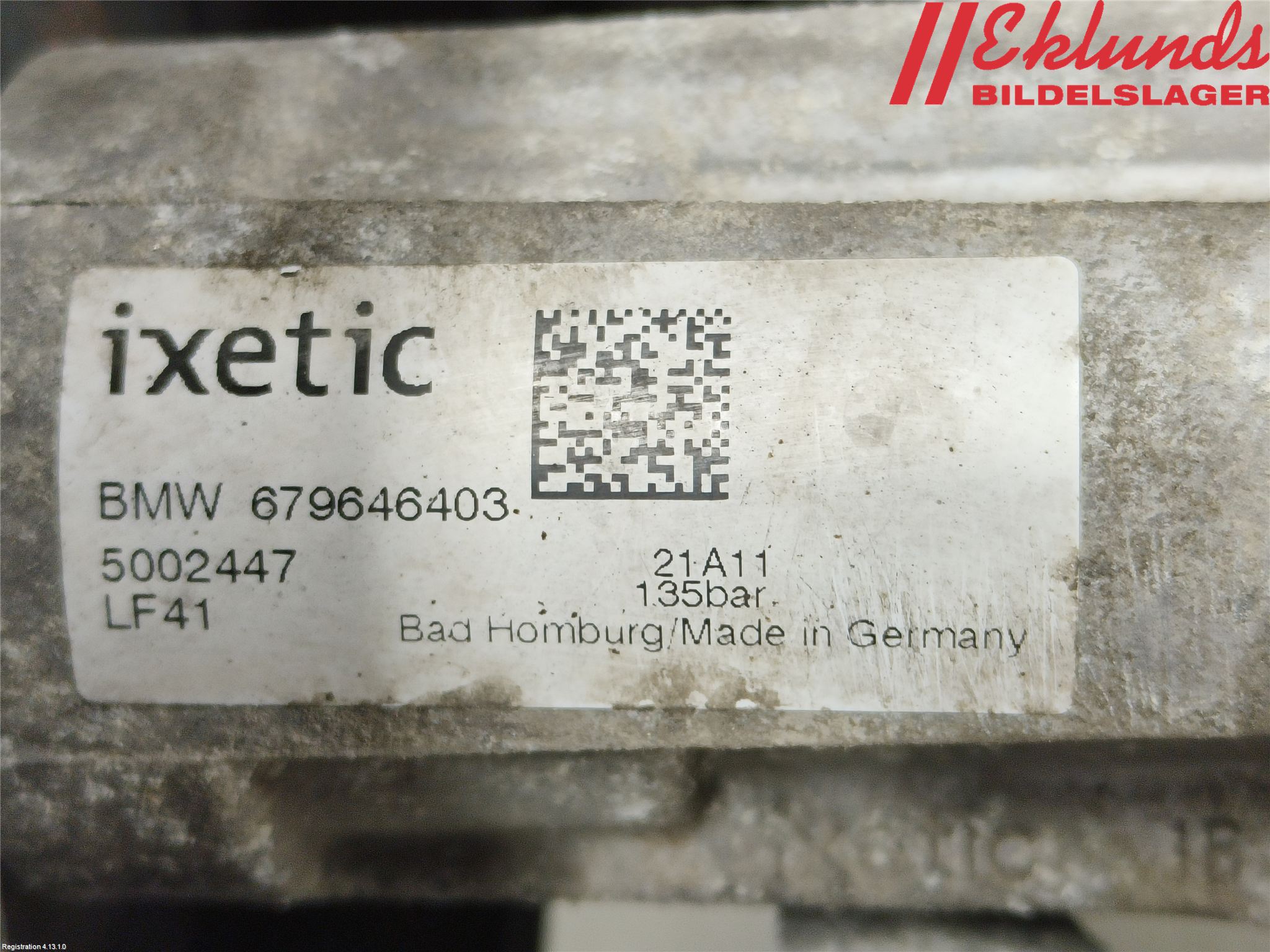 BMW X6 E71/E72   08-14 Styrservopump