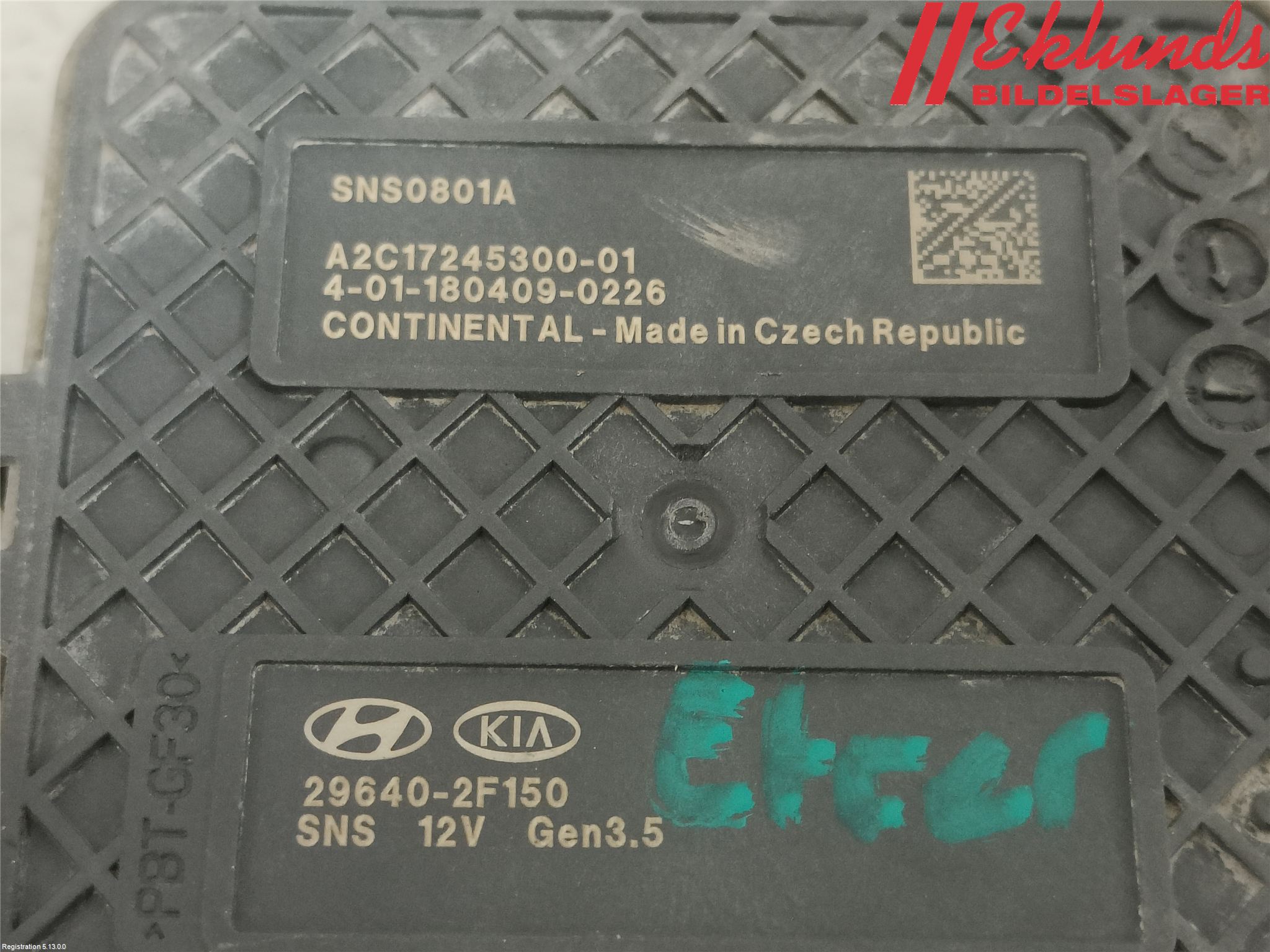 Kia SORENTO 15-20 Injlambdasond