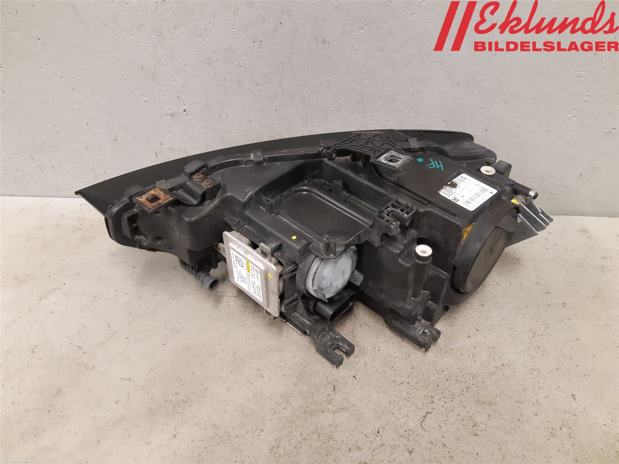 Audi A5 07-16 Strålkastare Höger