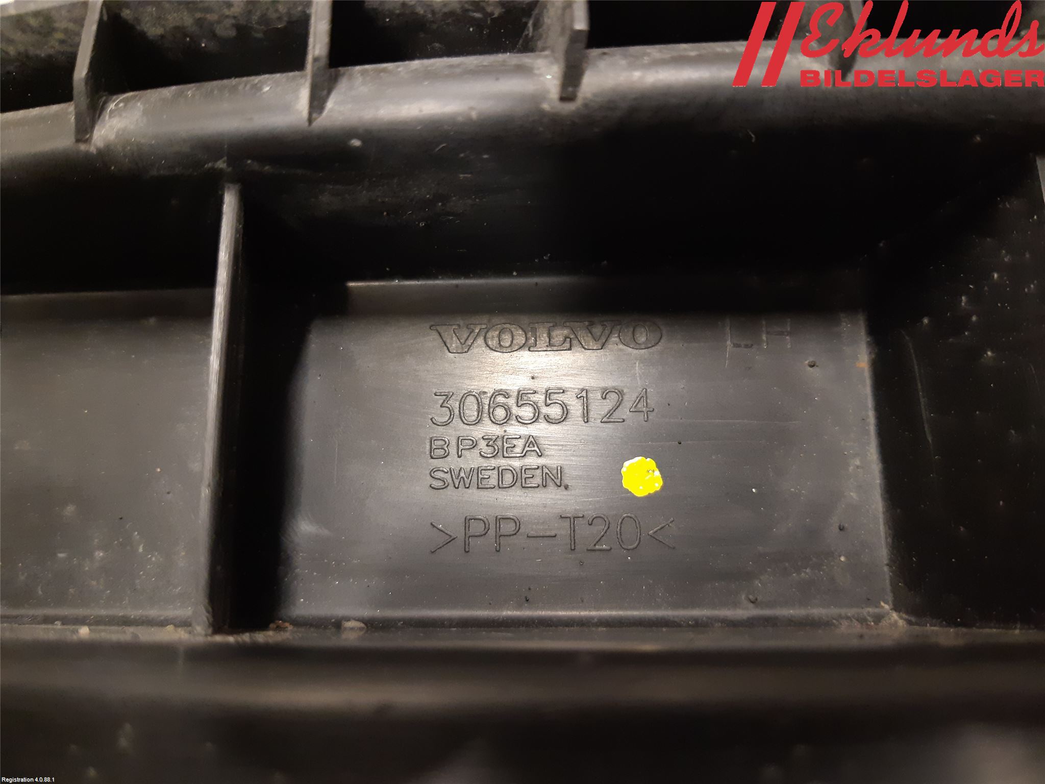 Volvo S80 07-13 Stötfångarfäste Bak Vä