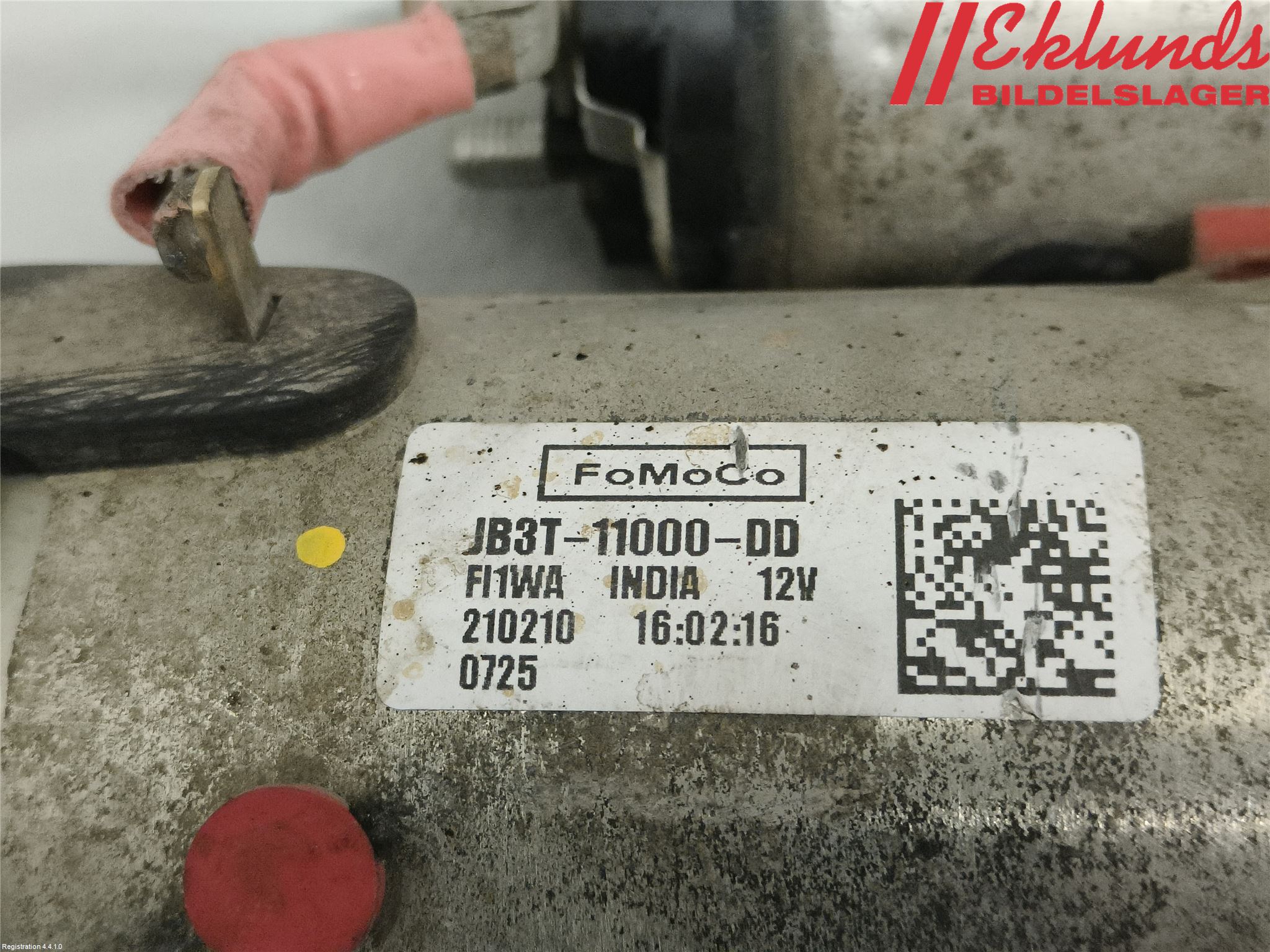 Ford RANGER 22- Startmotor Diesel