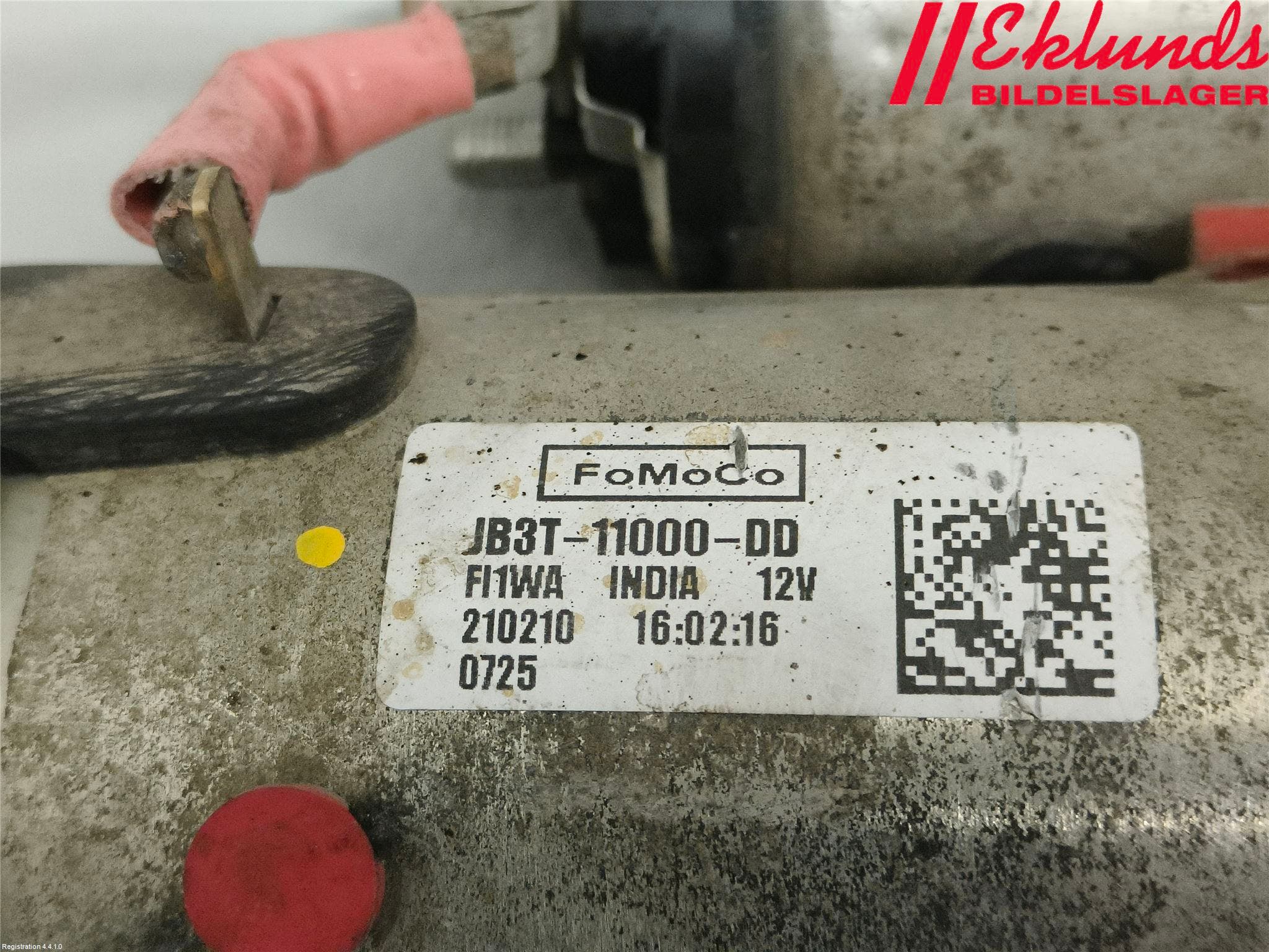 Alfa FORD RANGER 22- Startmotor Diesel