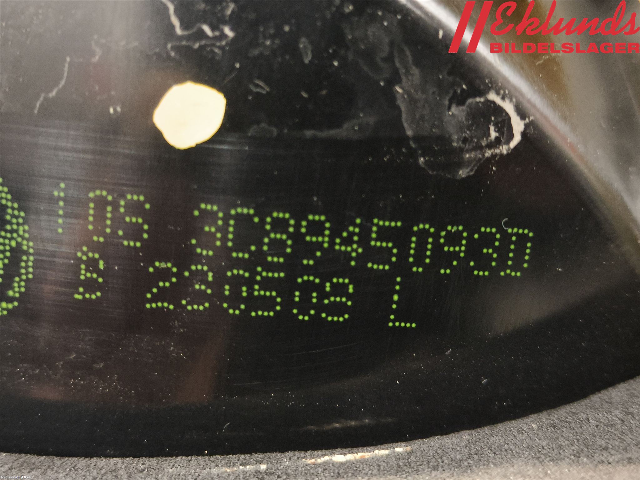 Volkswagen VW PASSAT CC 08-16 Bakljus Lucka Vä