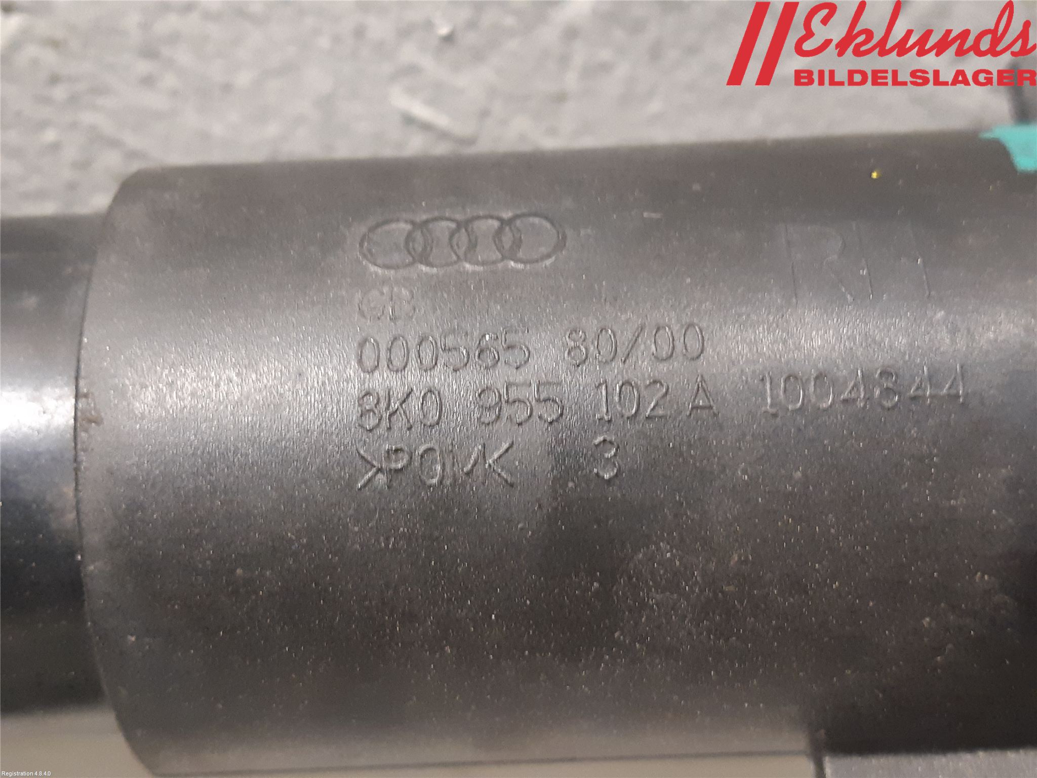 Audi A4/S4 08-11 Spolarmunstycke Strålkastare