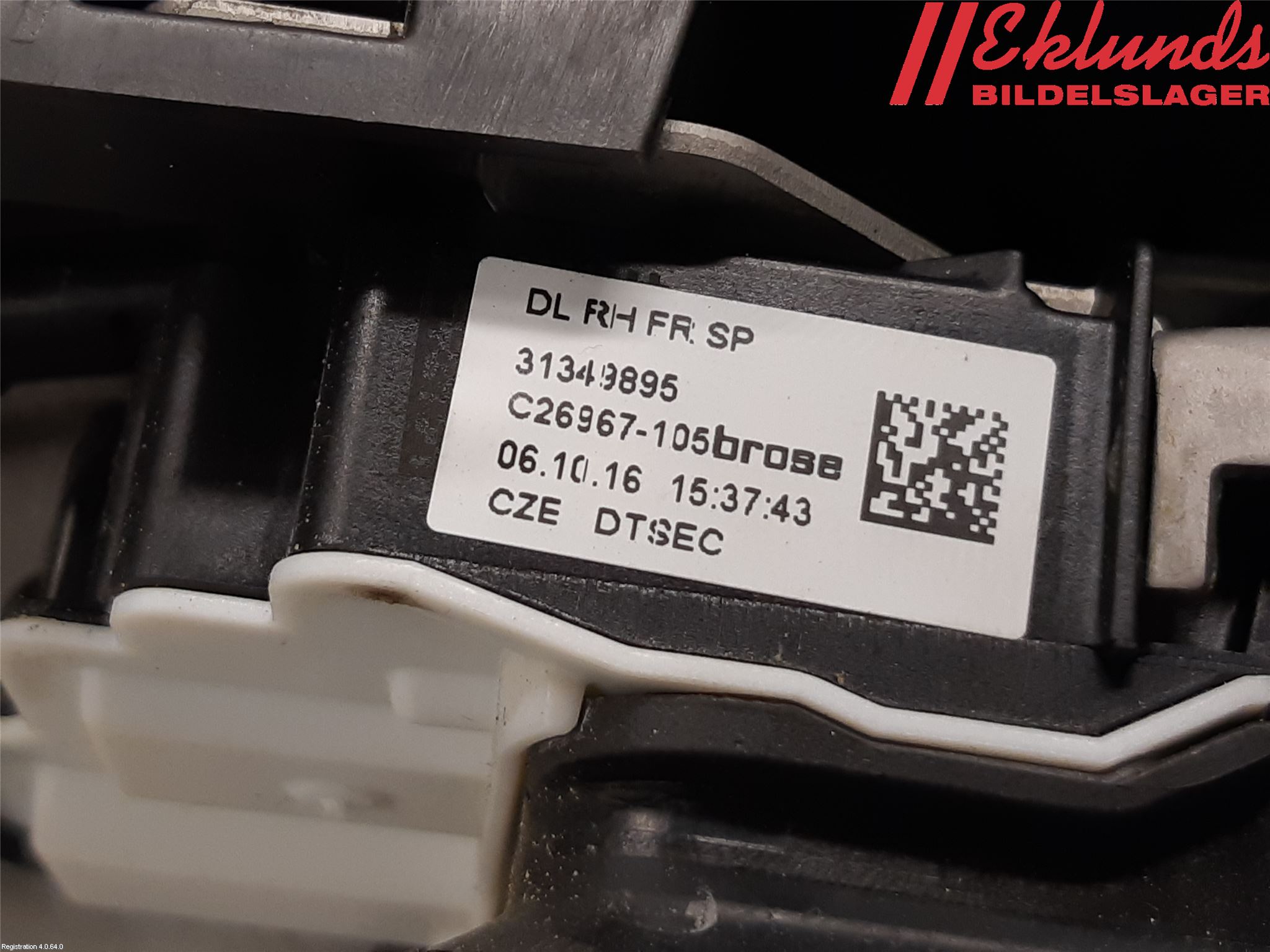 Volvo S90 17->> Låskista-Dörrlås