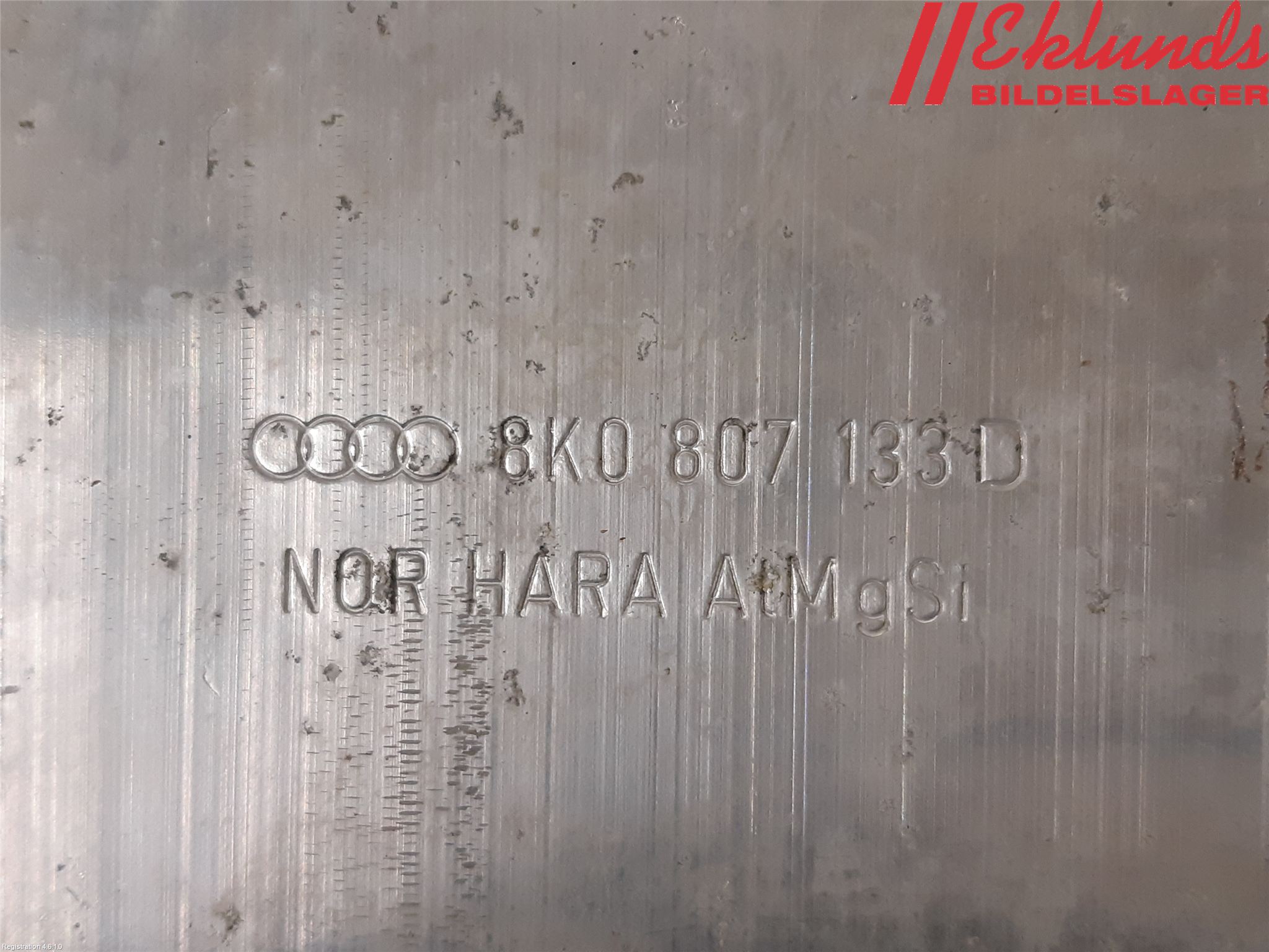 Audi A4/S4 08-11 Stötfångarbärjärn Fram