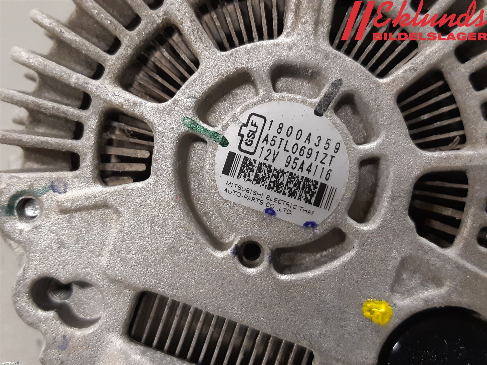 Mitsubishi SPACE STAR 13- Generator