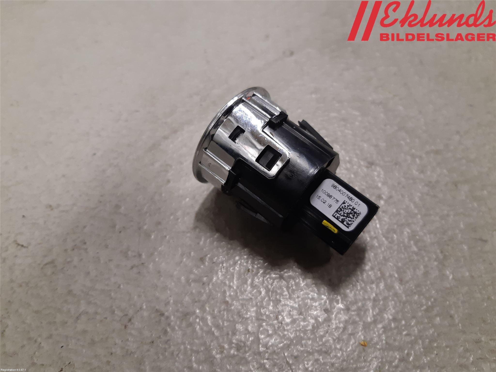 Peugeot 3008 17-24 Startknapp Personbil