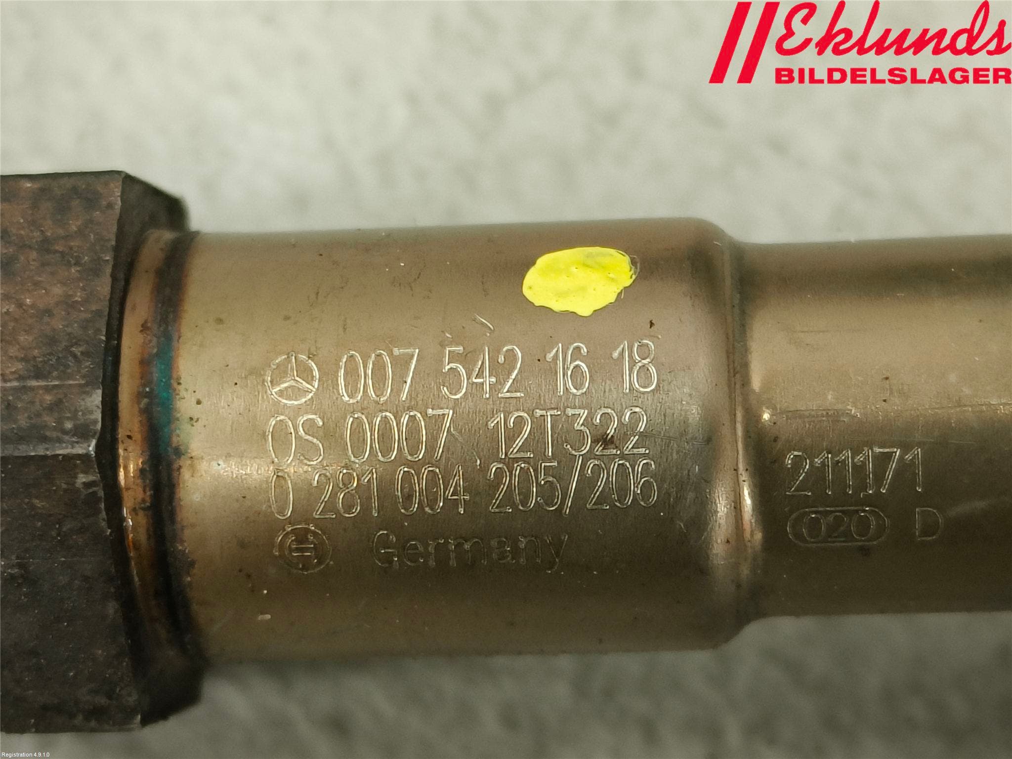 Mercedes-Benz MB C-KLASS (W204) 07-15 Injlambdasond