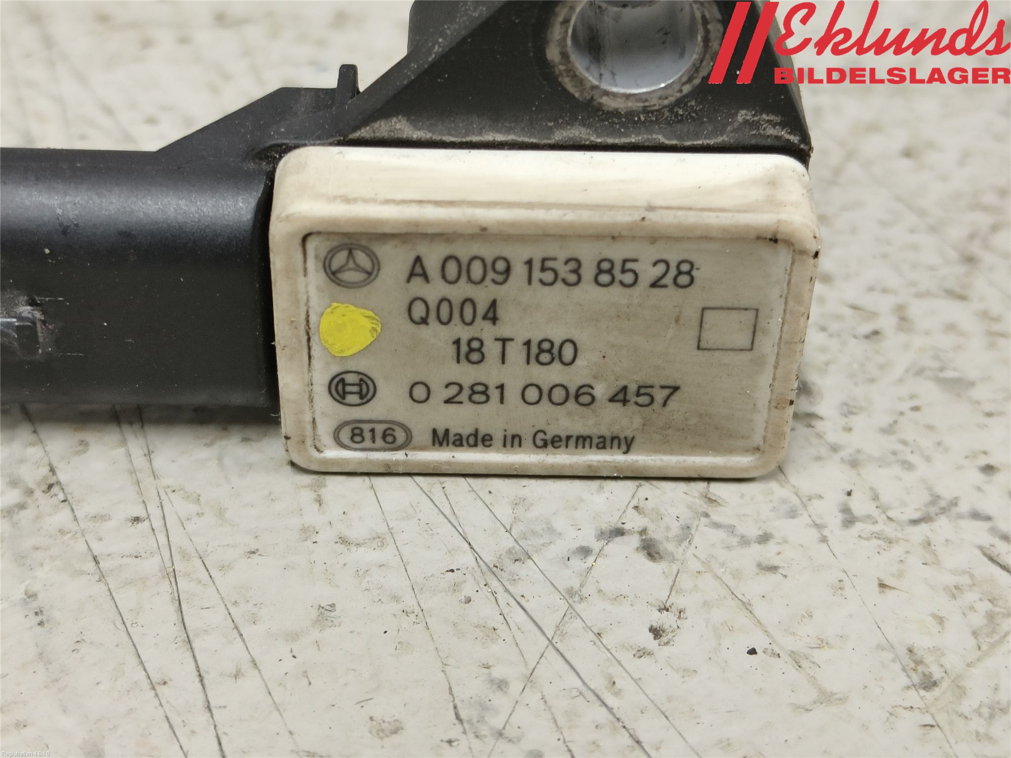 Mercedes-Benz MB C-KLASS (W205) 14-21 Givare Temp-Tryck Avgas