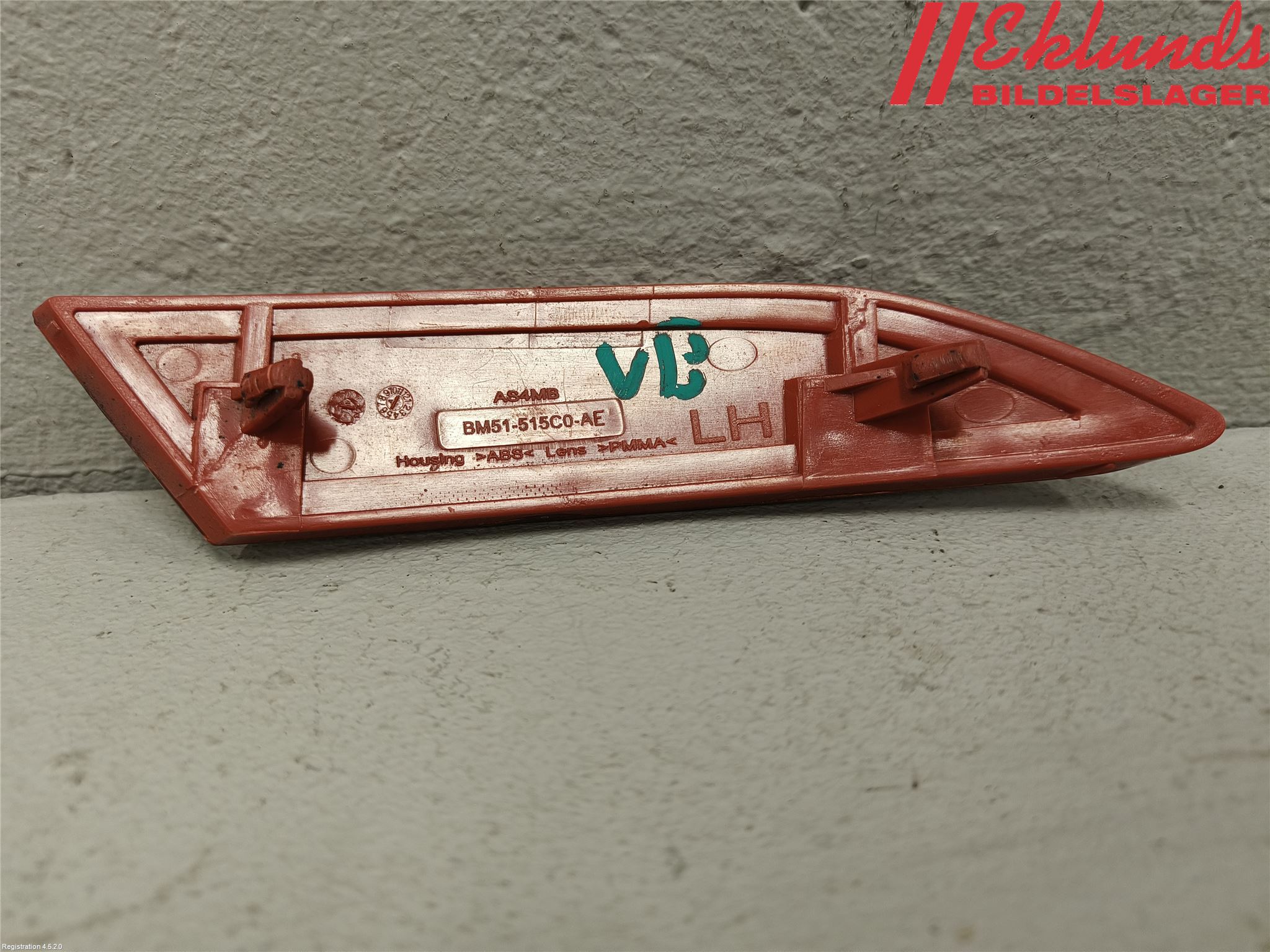 Ford FOCUS 11-14 Dimljus/Reflex Bak