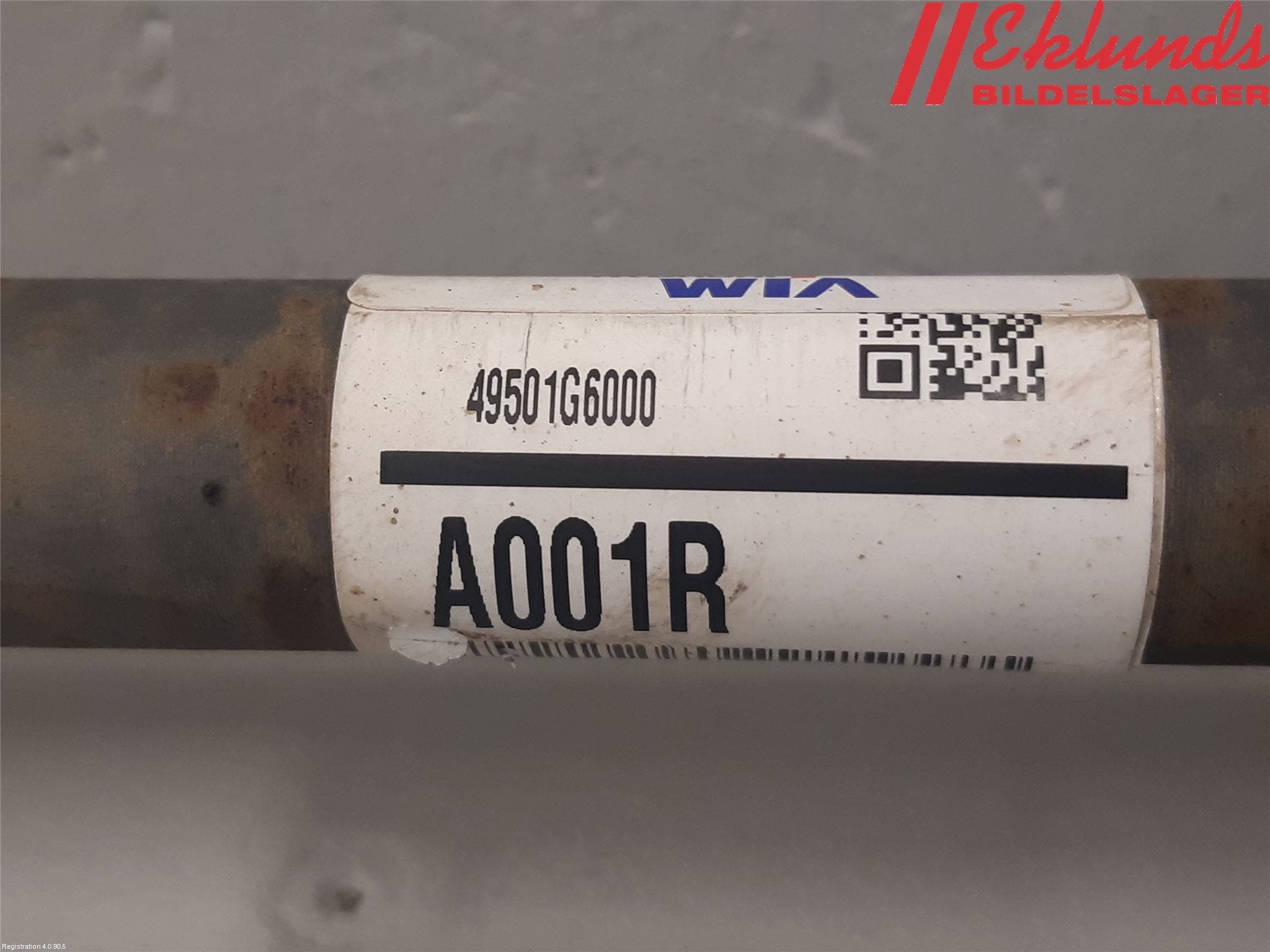 Kia PICANTO 17- Drivaxel Fram Höger