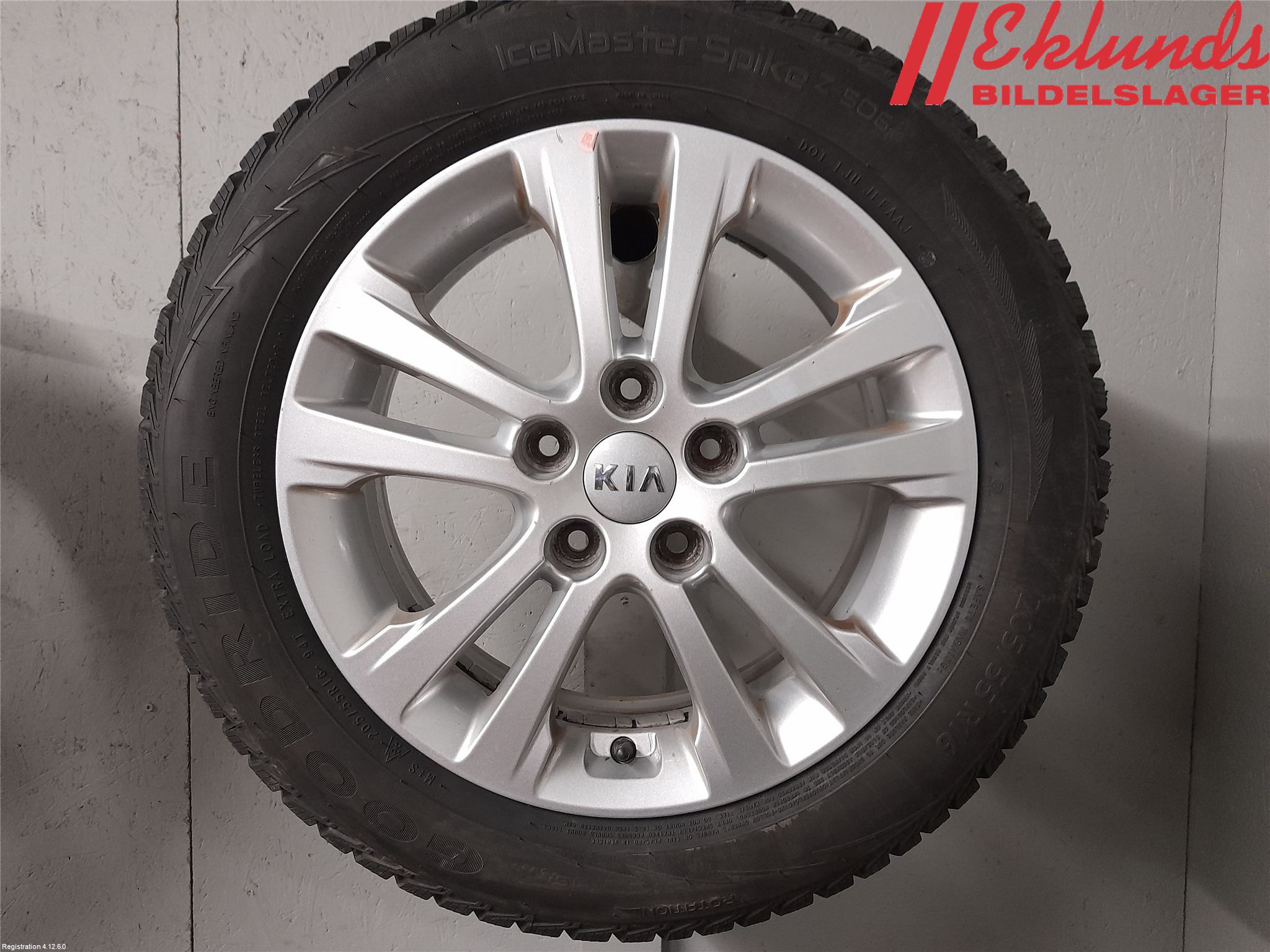 Kia CEED 12-18 Vinterdäck Alumfälg 4St