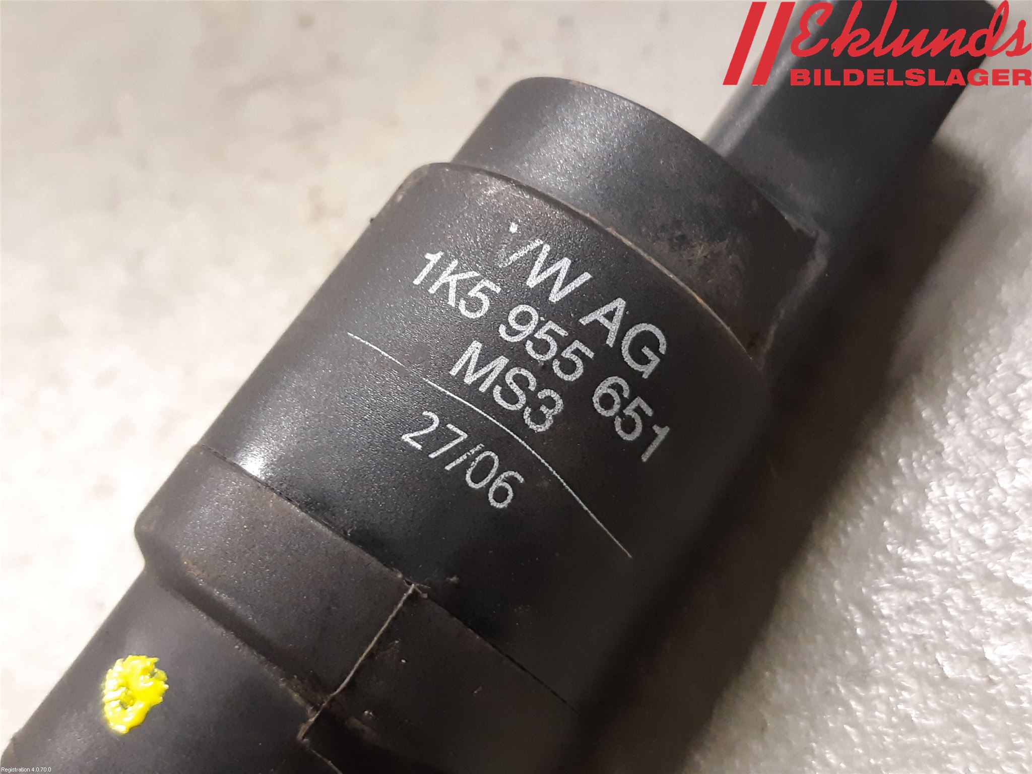 Volkswagen VW TRANSP/CARAVELLE (T5) 04-15 Spolarpump Vindruta