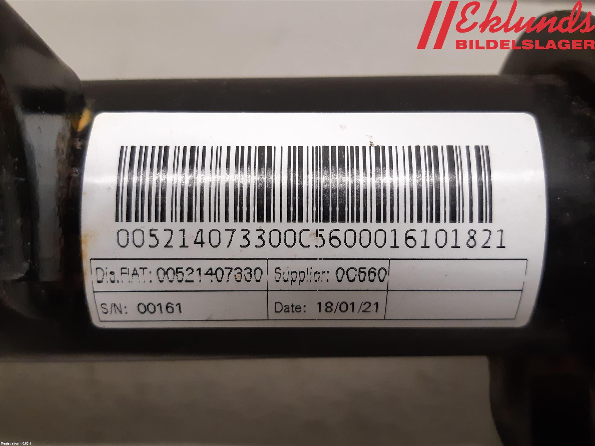 Fiat 500X 15- Fjäderben Bak Vänster